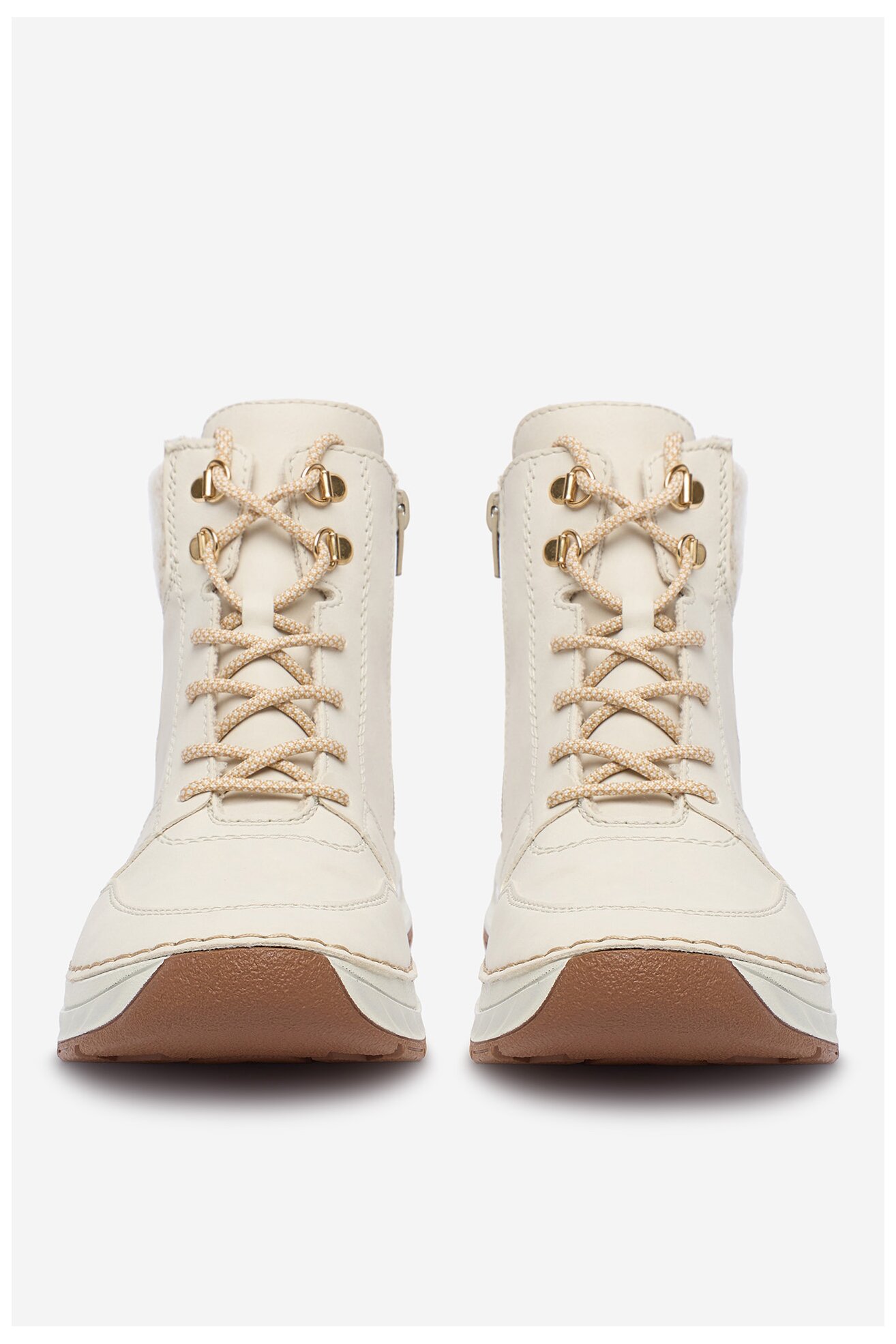 Trzewiki Rieker 44555-60 Beżowy