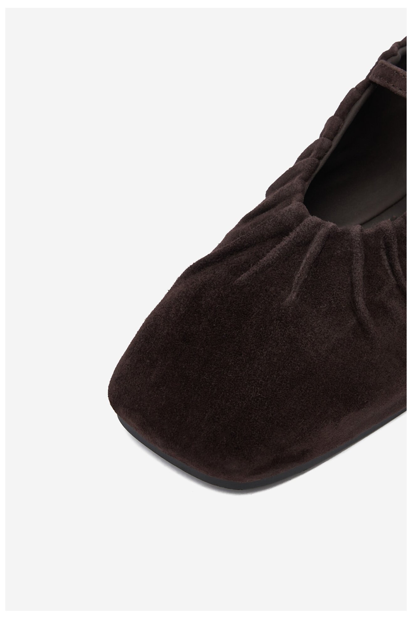 Baleriny Gino Rossi CEO-ADI-LT959S-Y2 Brązowy ciemny