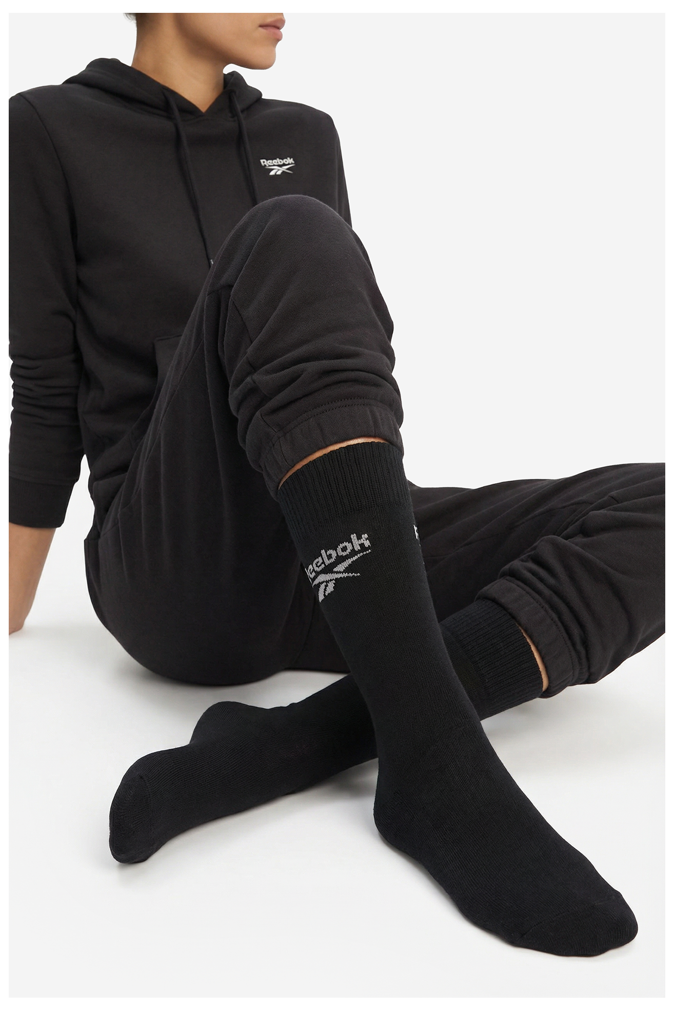 Skarpetki Reebok R0367-SS24 (3-PACK) Czarny