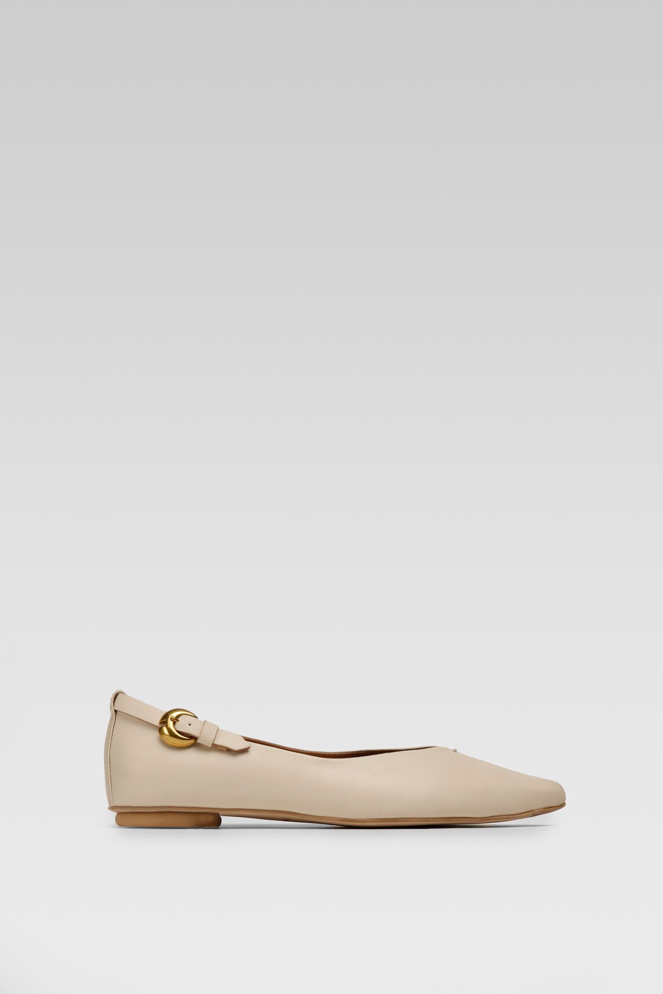 Baleriny Gino Rossi 16701 Beżowy