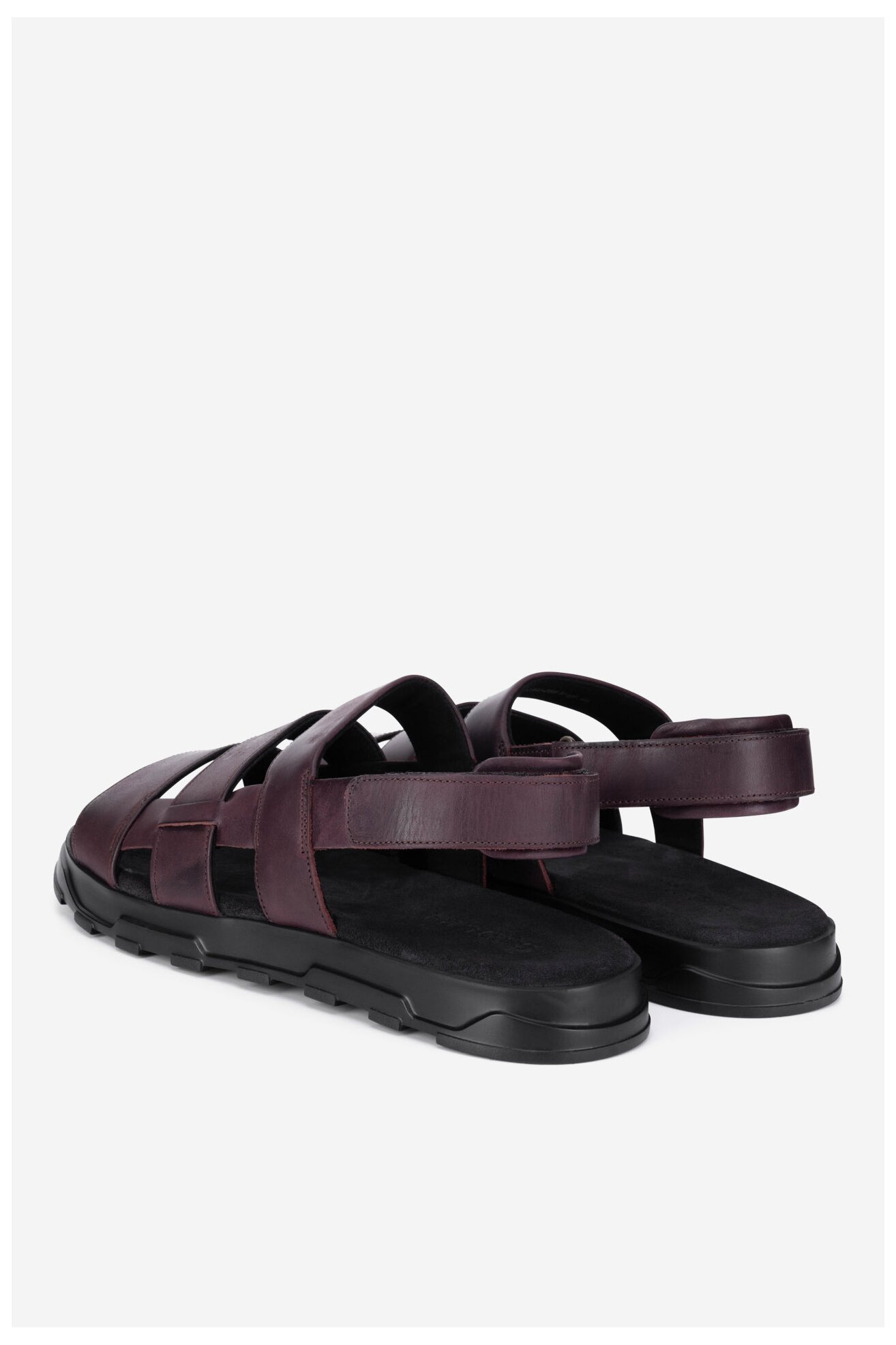 Sandały Badura MOTTU-288 MI08 Bordowy