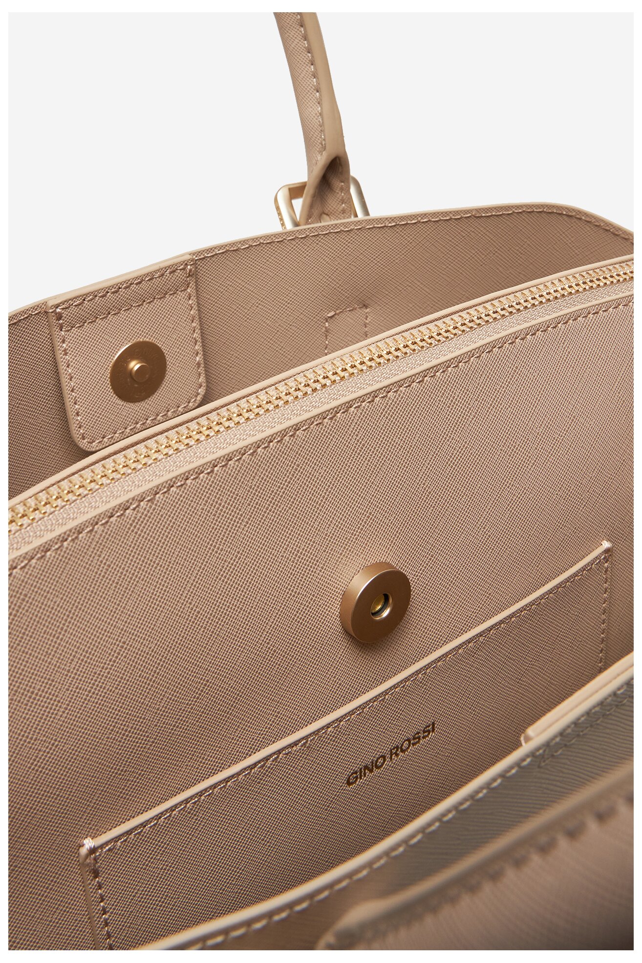 Kézitáska Gino Rossi RC-9694 BÉZS