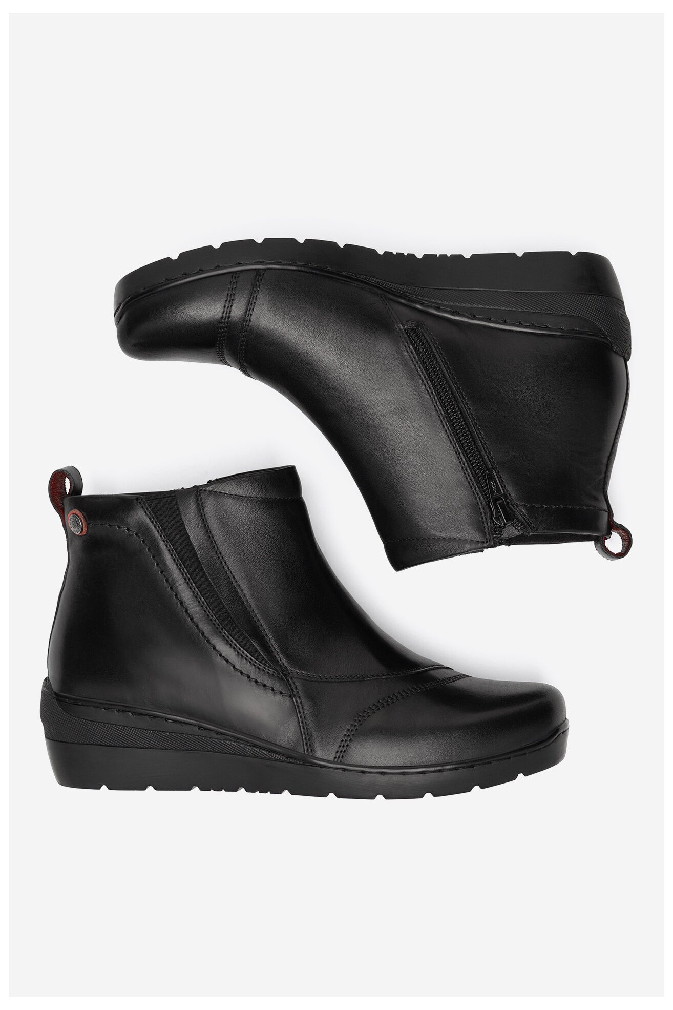 Bokacsizma Go Soft WI16-WARUNA-09 FEKETE