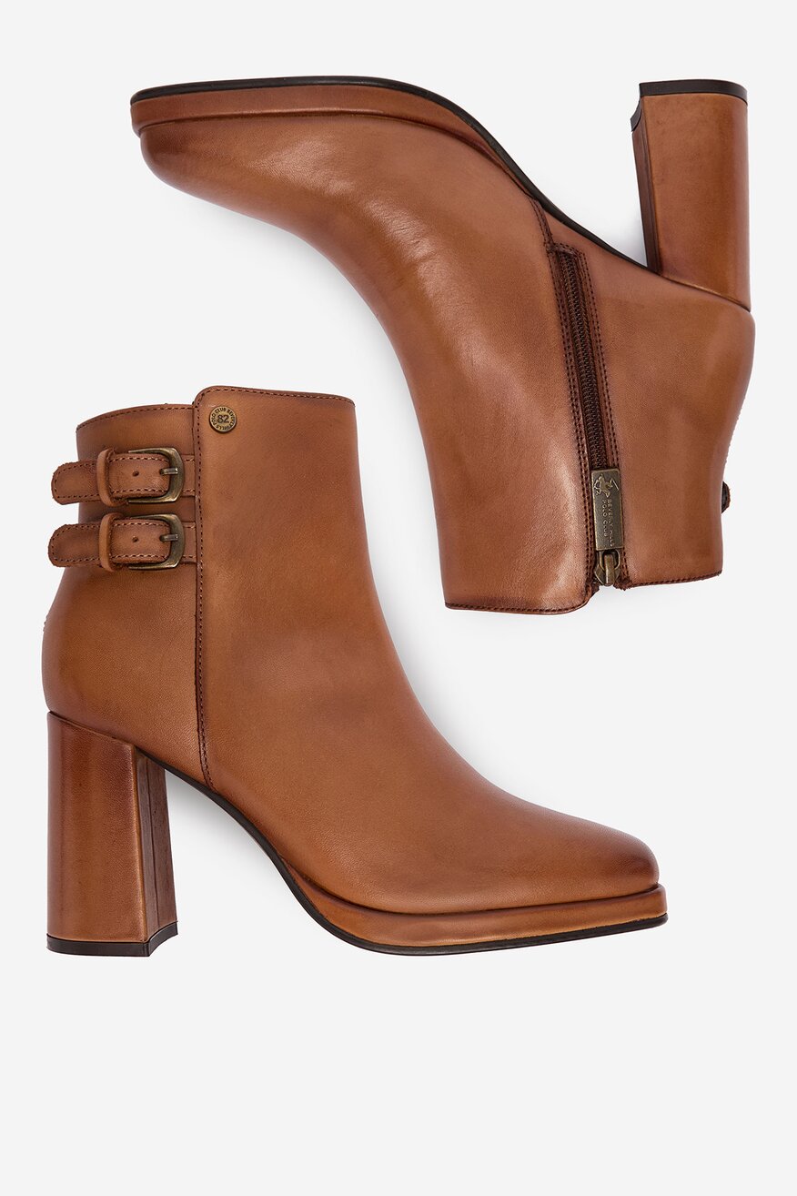 Beverly Hills Polo Club - Botki skórzane - 5906751461457