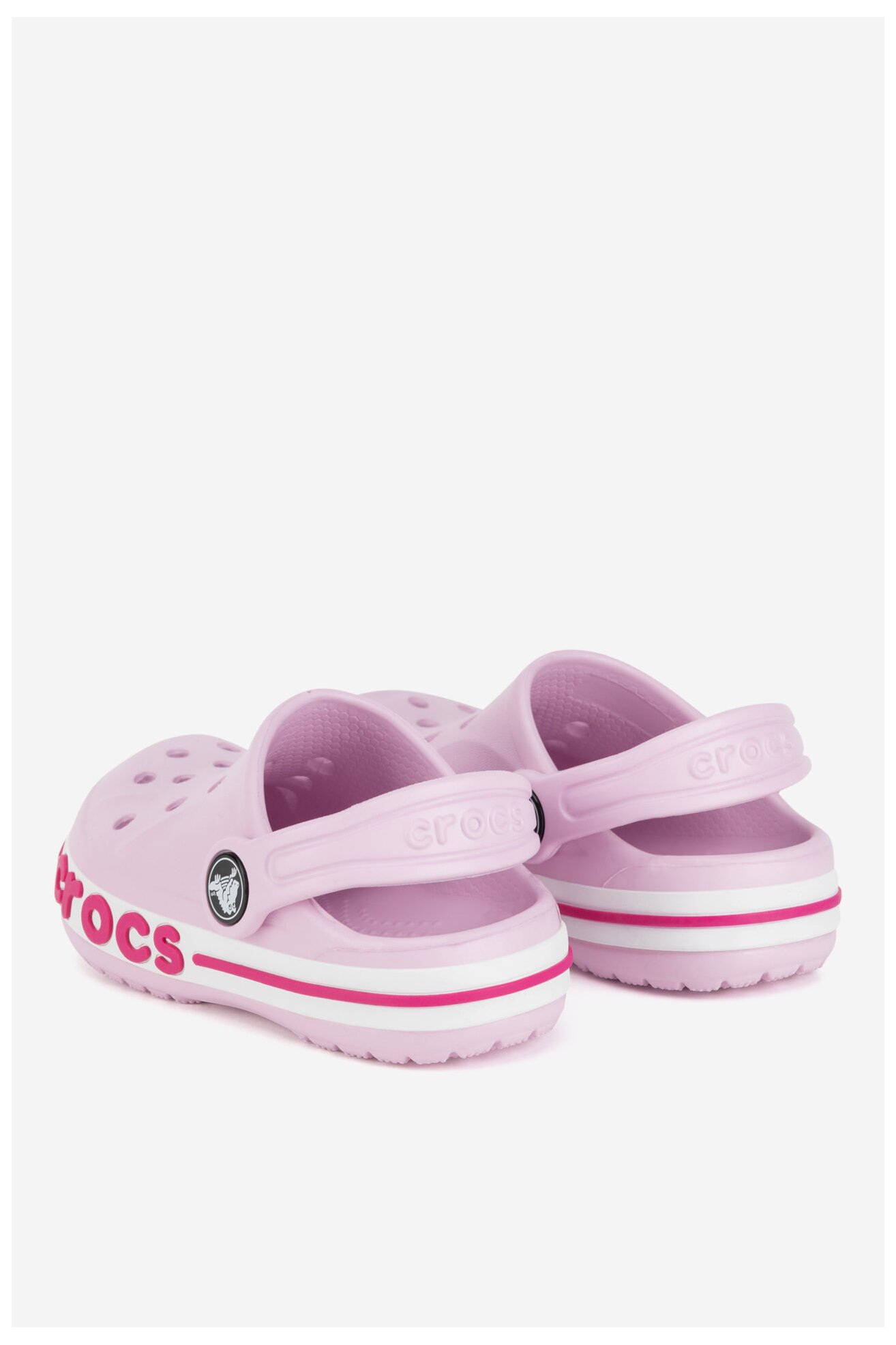 Klapki basenowe Crocs BAYABAND CLOG T 207018-6TG Różowy