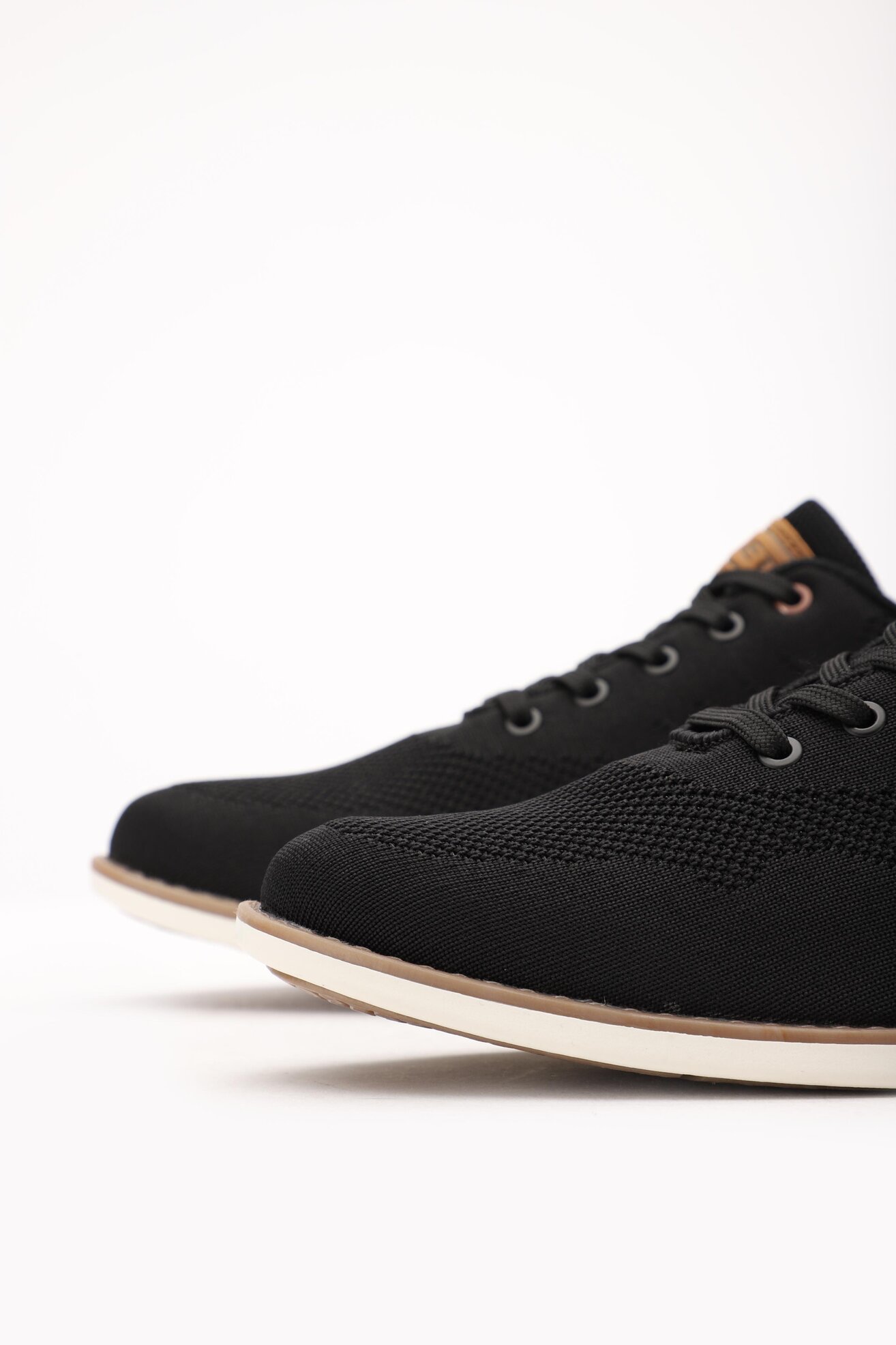 Półbuty Lanetti MP07-02108-01 Czarny