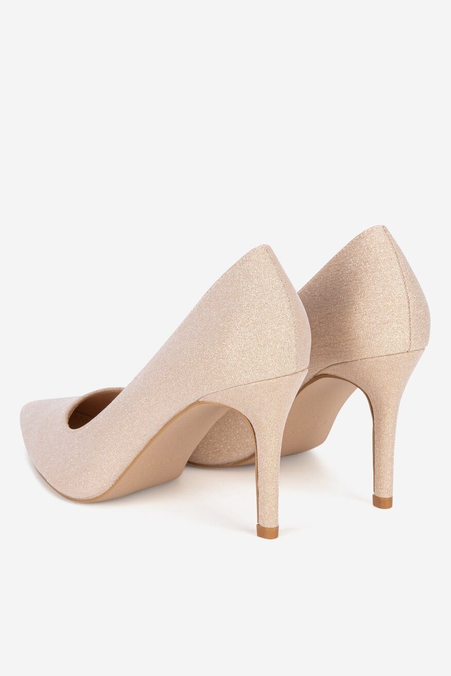 Pantofi cu toc Jenny BEJ - 5904862302713