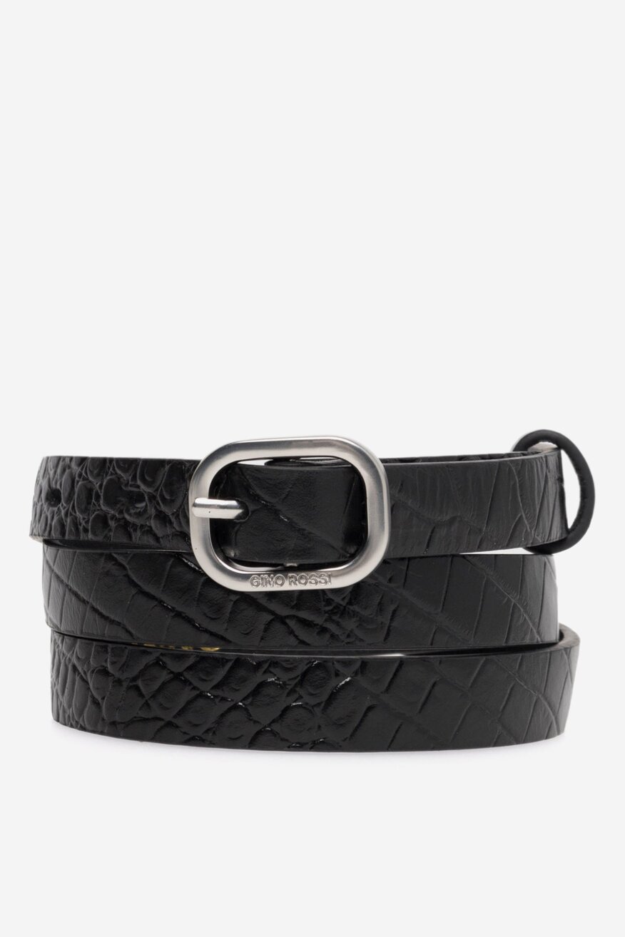 Női öv Gino Rossi FEKETE - 5905588632375