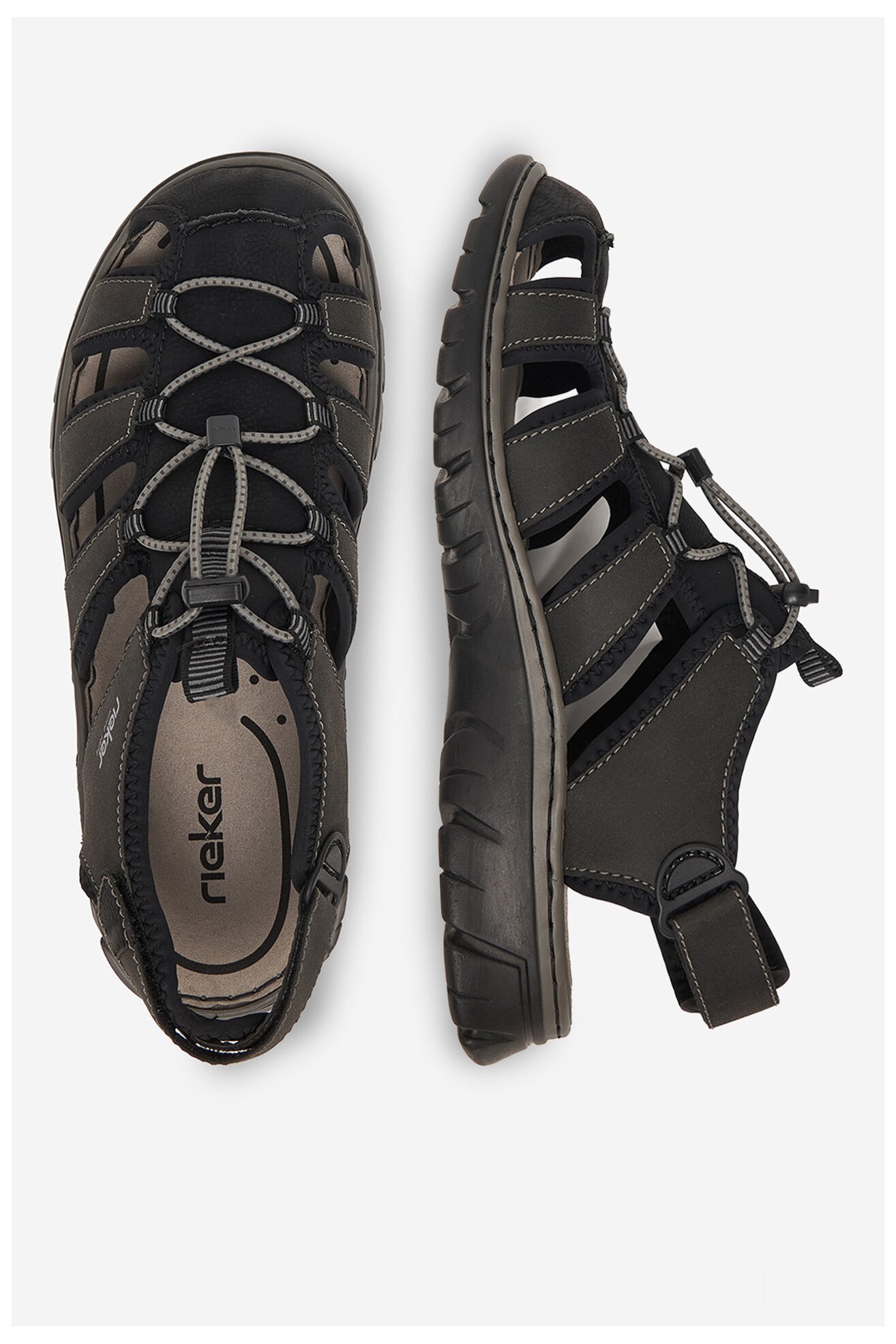 Sandały Rieker CEO-26770-00 Czarny