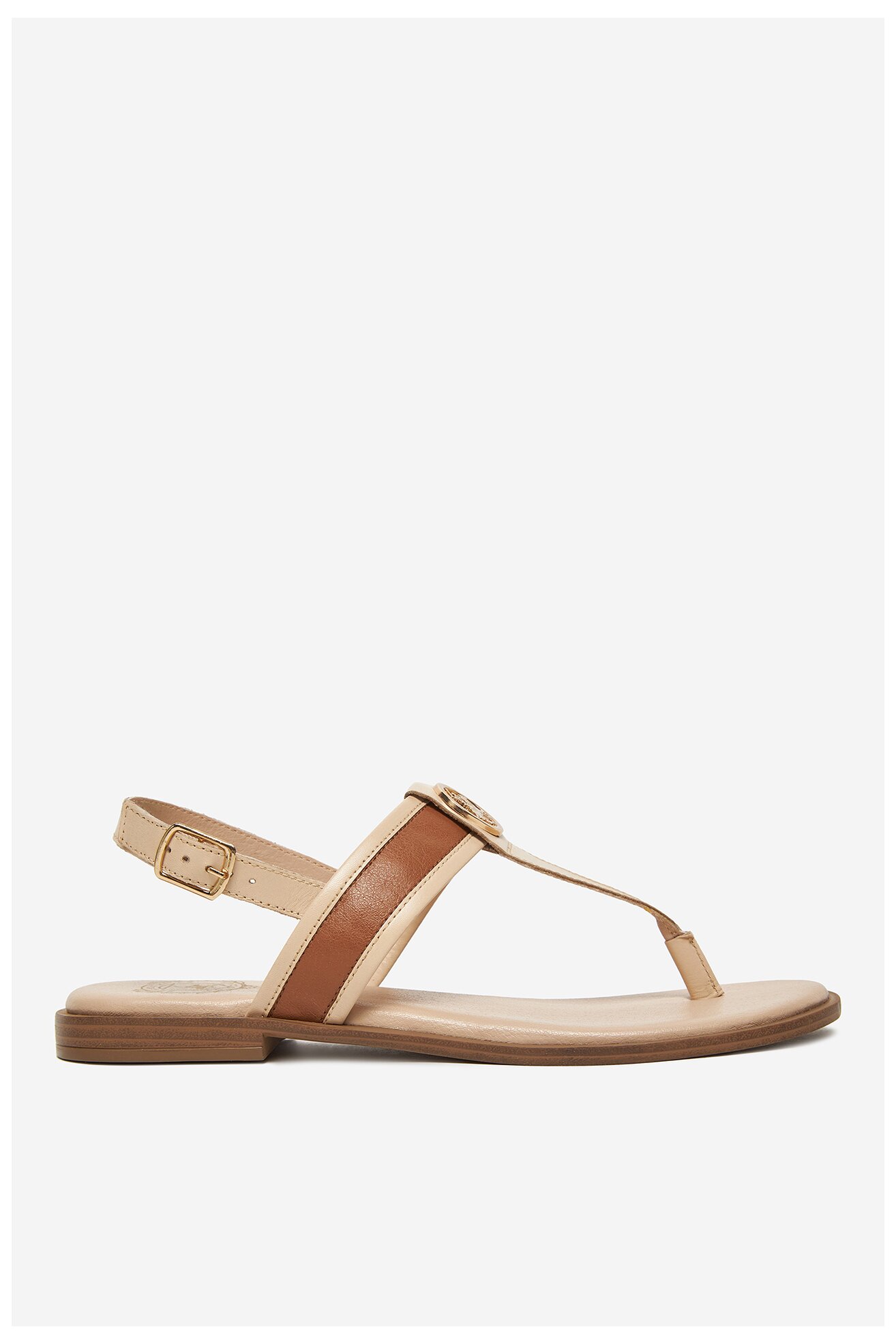 Sandały Beverly Hills Polo Club WI16-BAGA-03 Camel