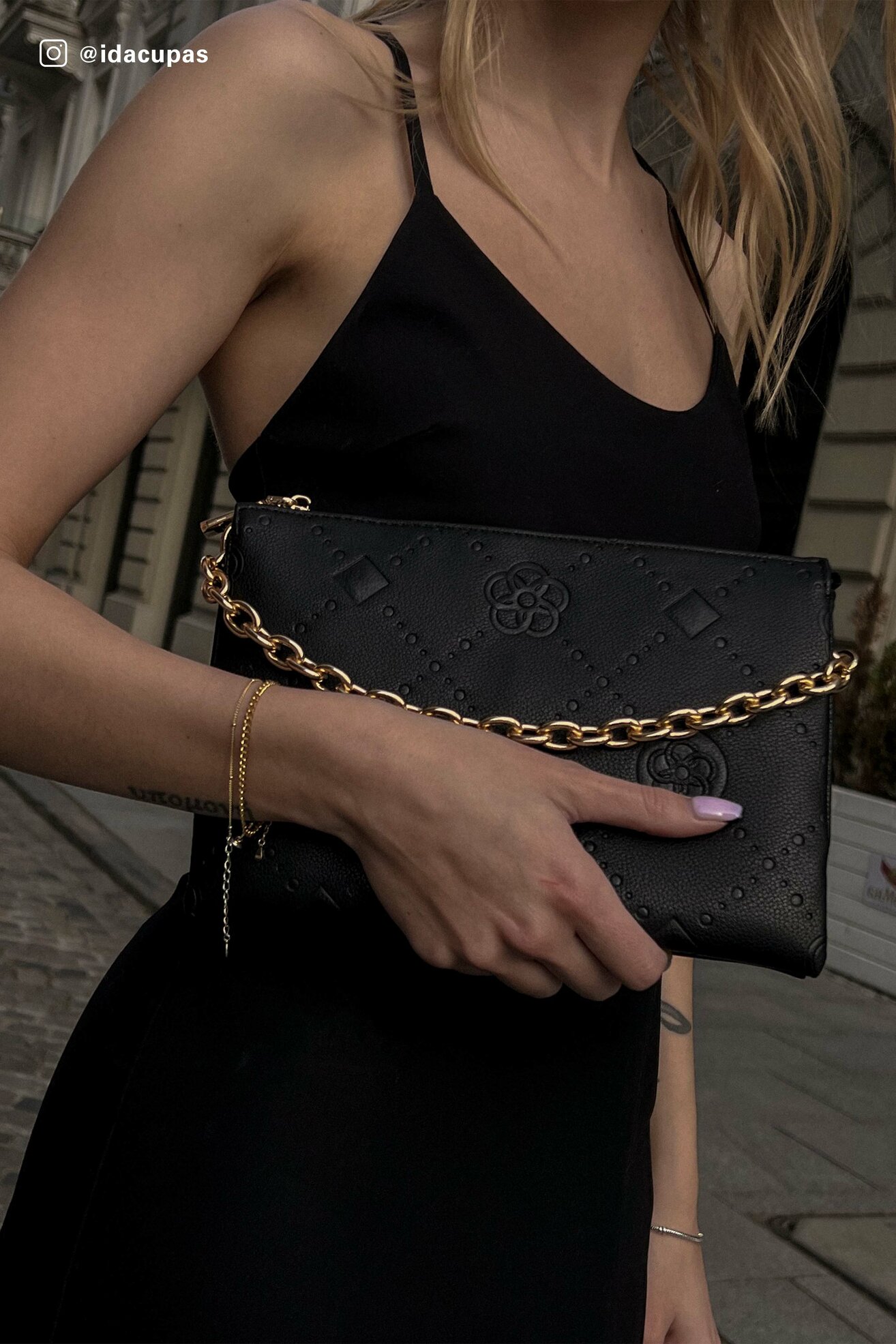 Torebka Quazi MQR-J-008-10-01 Czarny