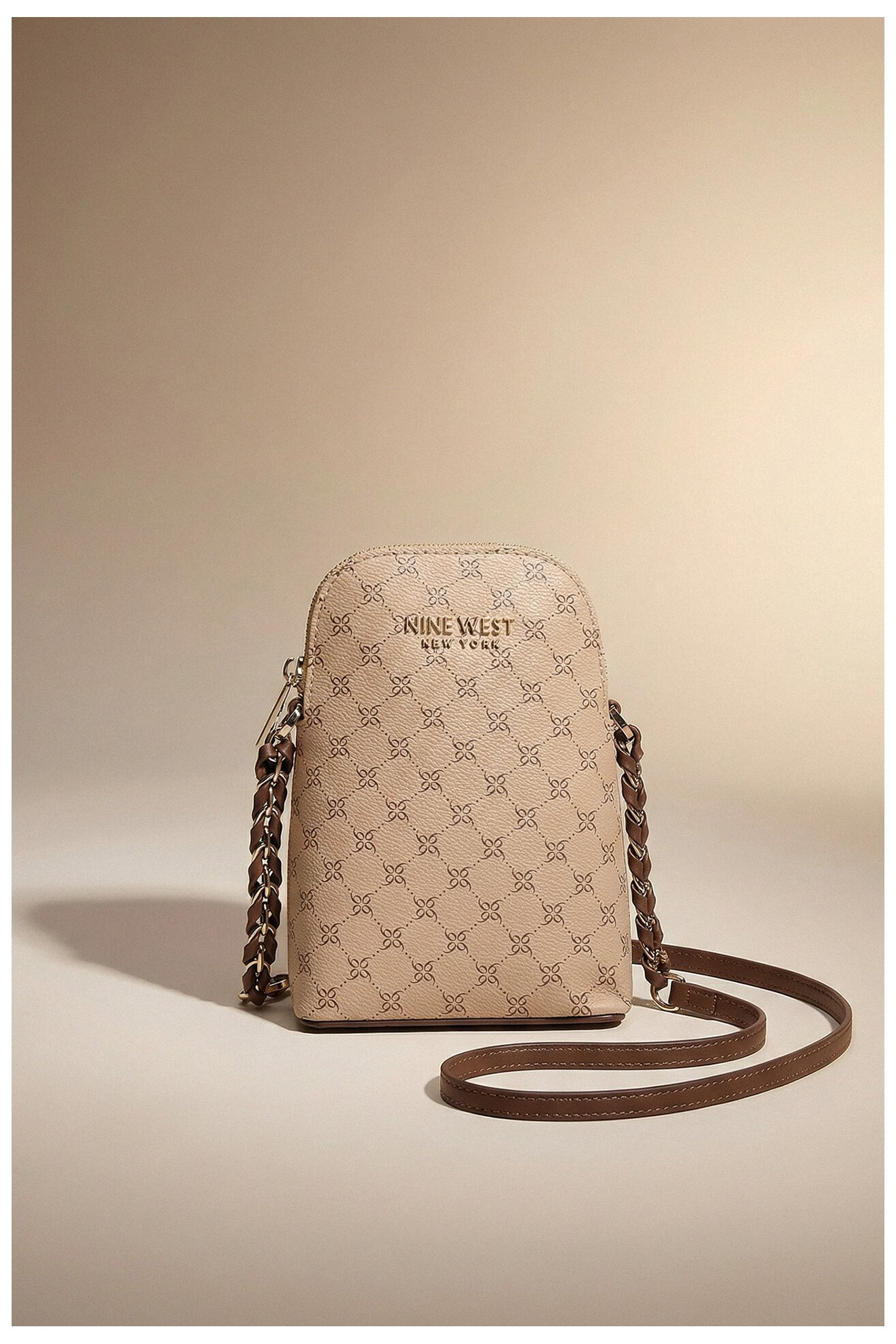 Сумка З Ремінцем NINE WEST CEO-BRAVE-LA374-4086 БЕЖЕВИЙ