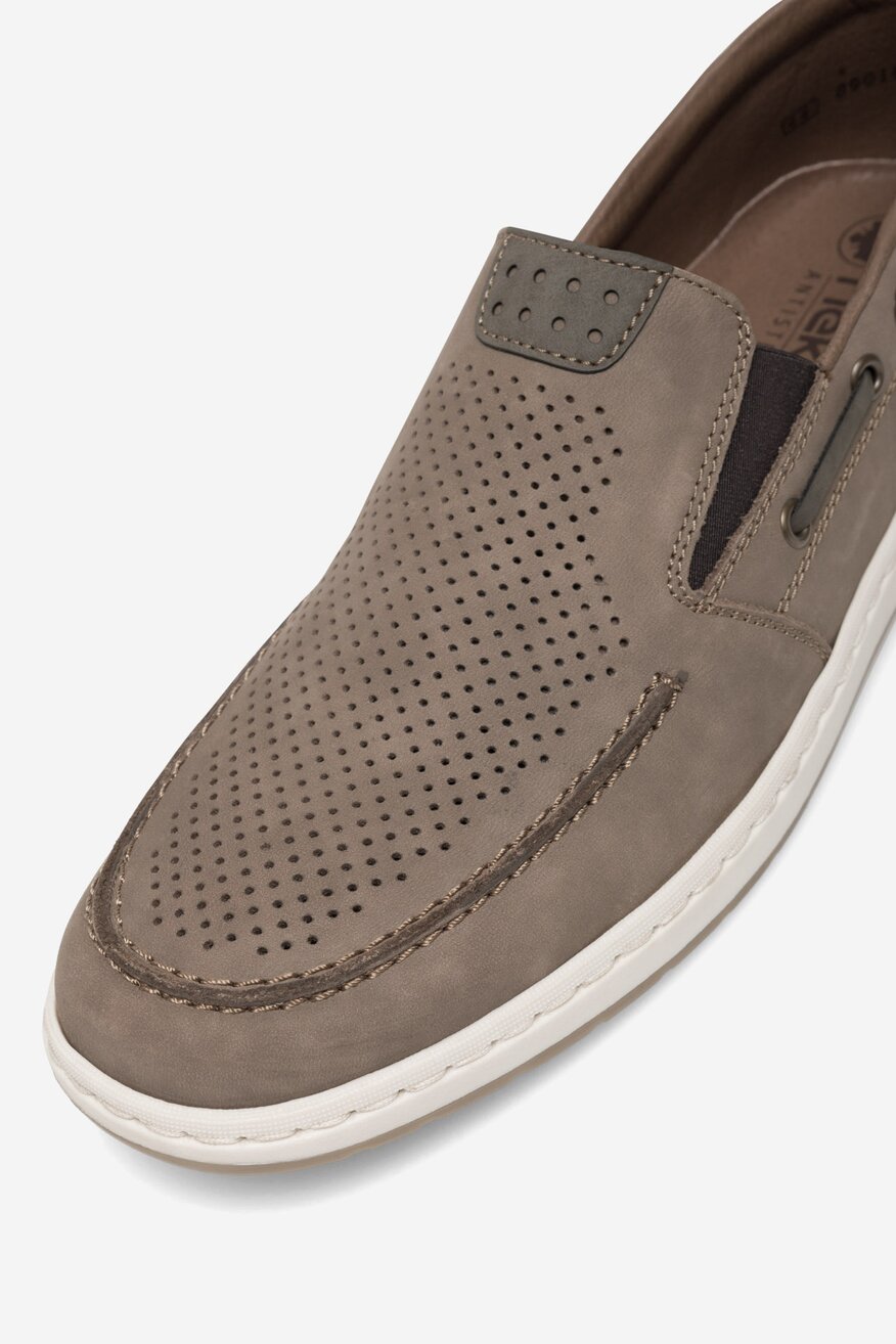 Polobotka Rieker HNĚDÁ - 2230056255064