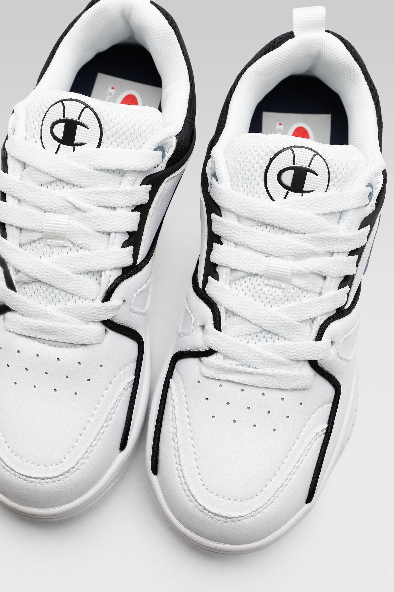 Obuwie sportowe Champion 3 POINT LOW S11453-WW007 Biały