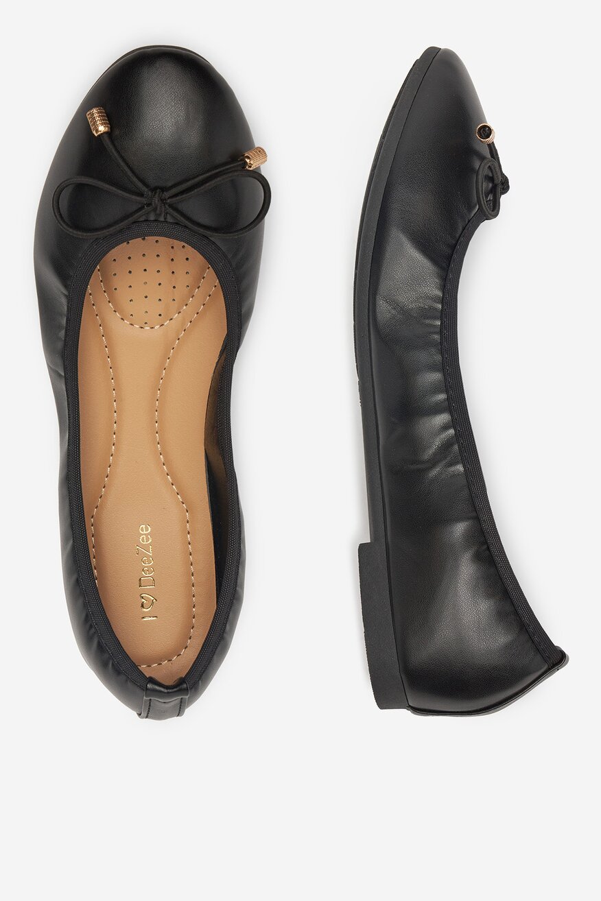 
                Baleriny DeeZee FEKETE - 5904410916430