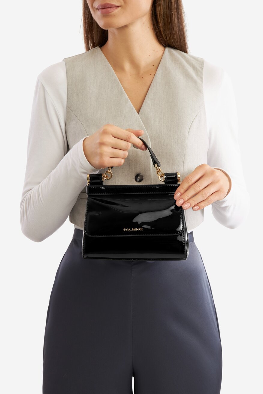 EVA MINGE - Mała torebka kuferek - 5905588997429