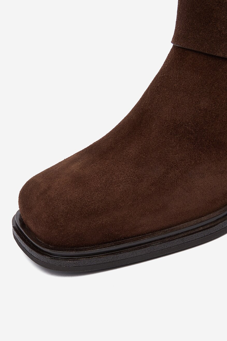 Badura - Botki zamszowe - 5906751393468