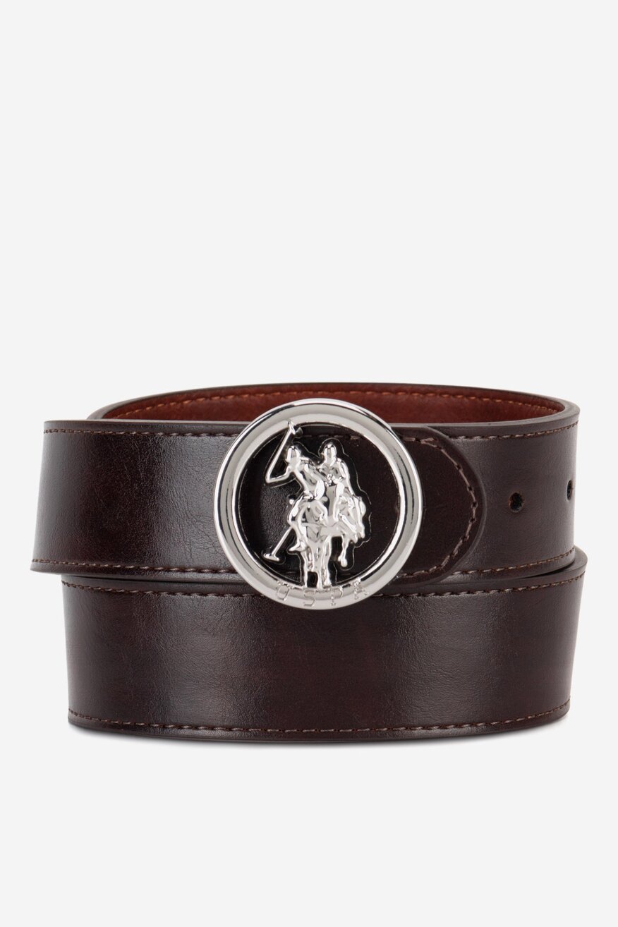 
                Дамски колан U.S. POLO ASSN. ТЪМНОКАФЯВ - 5903419112928