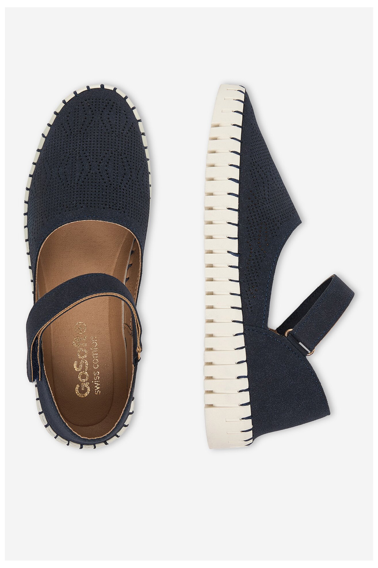 Половинки обувки Go Soft CEO-3Y9423-8 КОБАЛТОВО СИНЬО