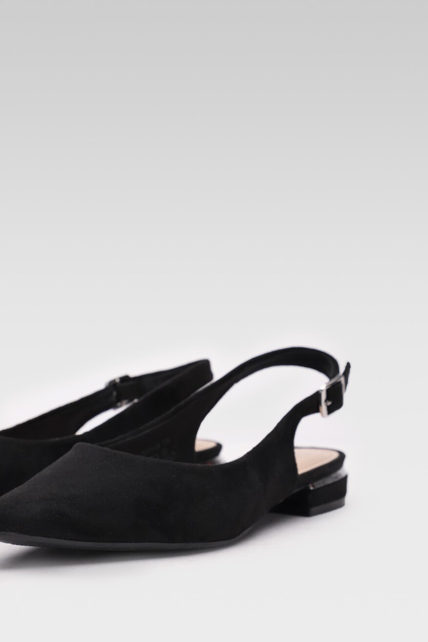 
                Jenny Fairy - Baleriny szpice czarne - 5903698367378