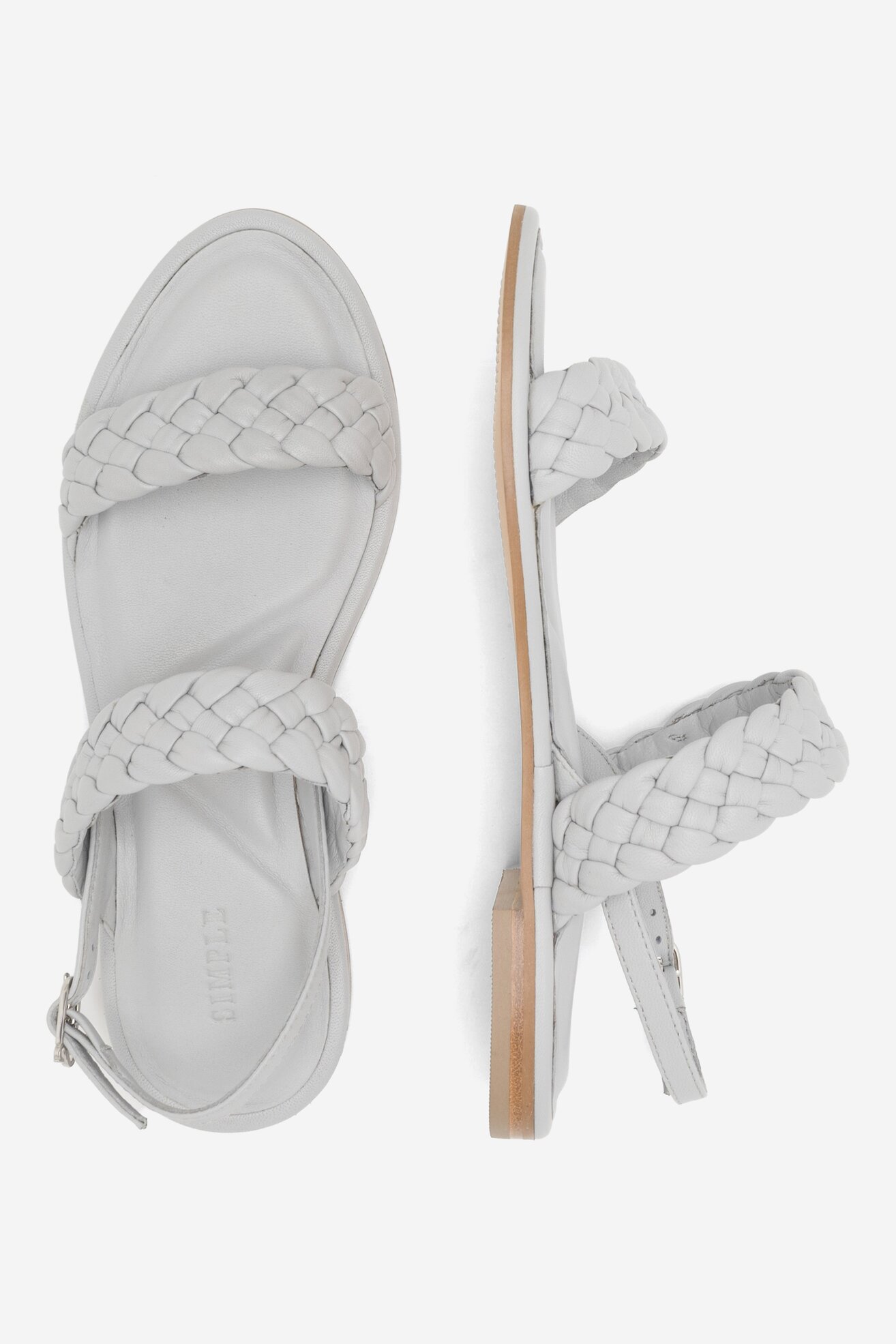 Sandały SIMPLE SITGES-35512 Niebieski