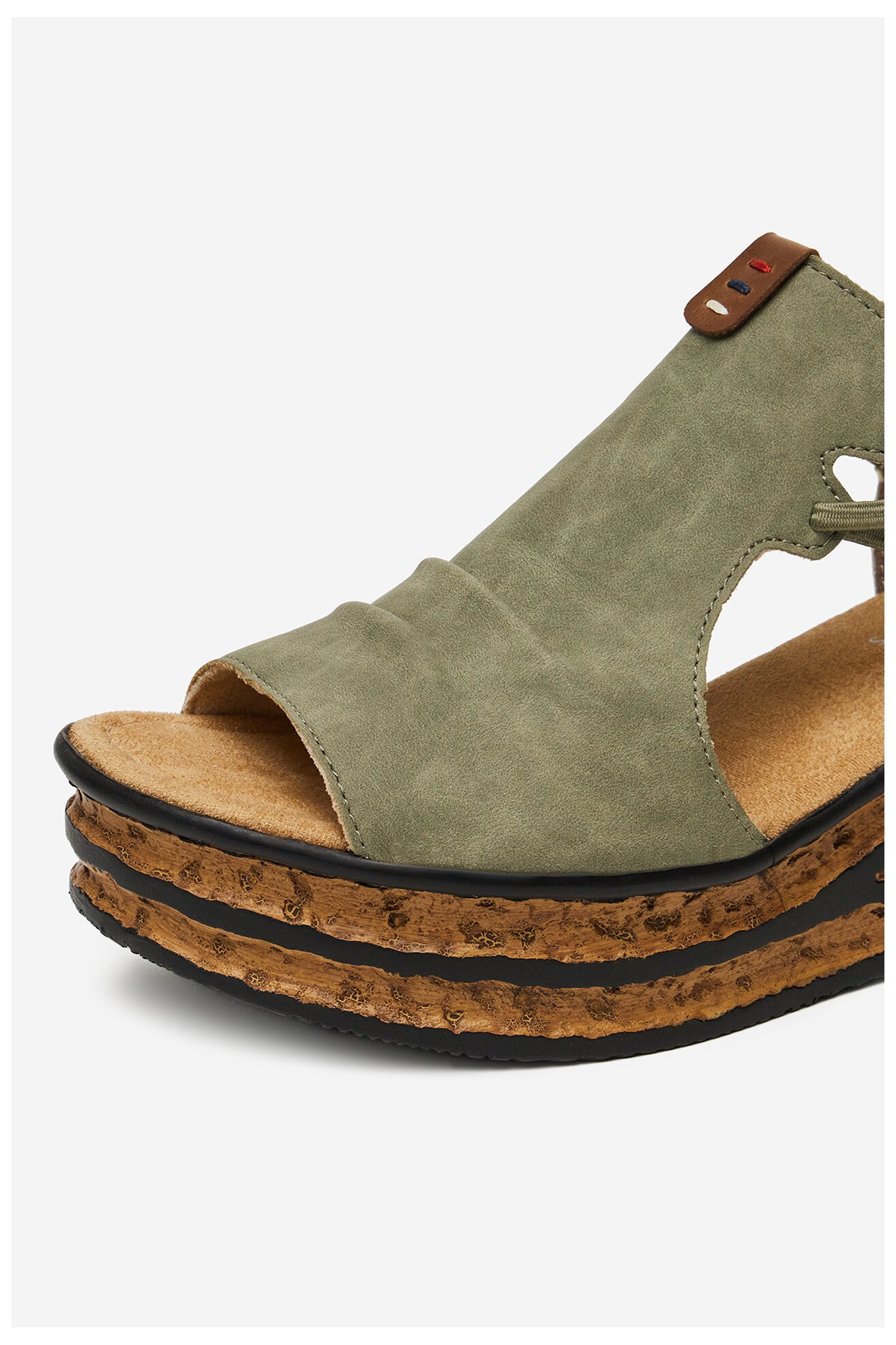 Sandały Rieker CEO-68175-52 Oliwkowy jasny