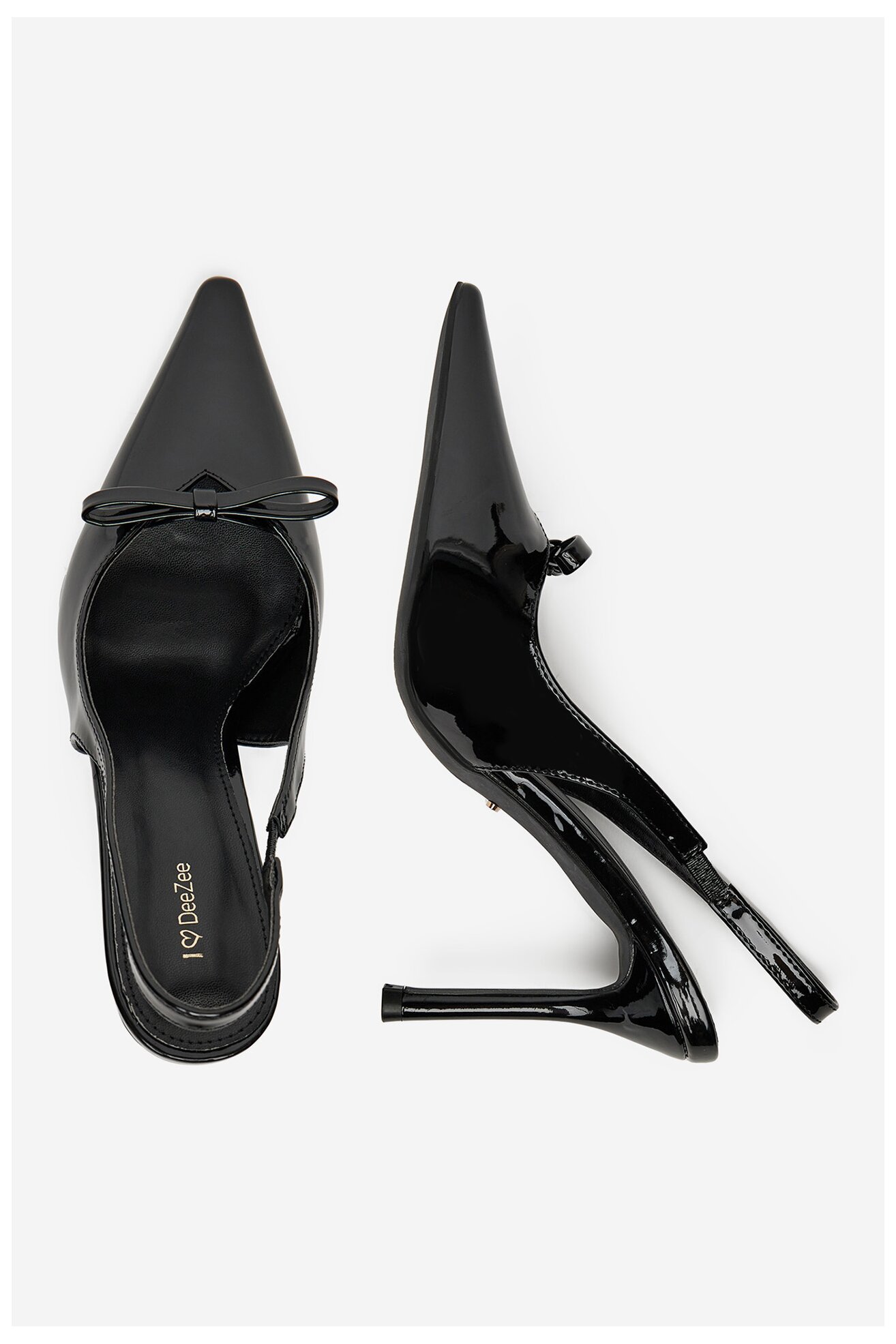 Czółenka DeeZee HT834-1 Czarny