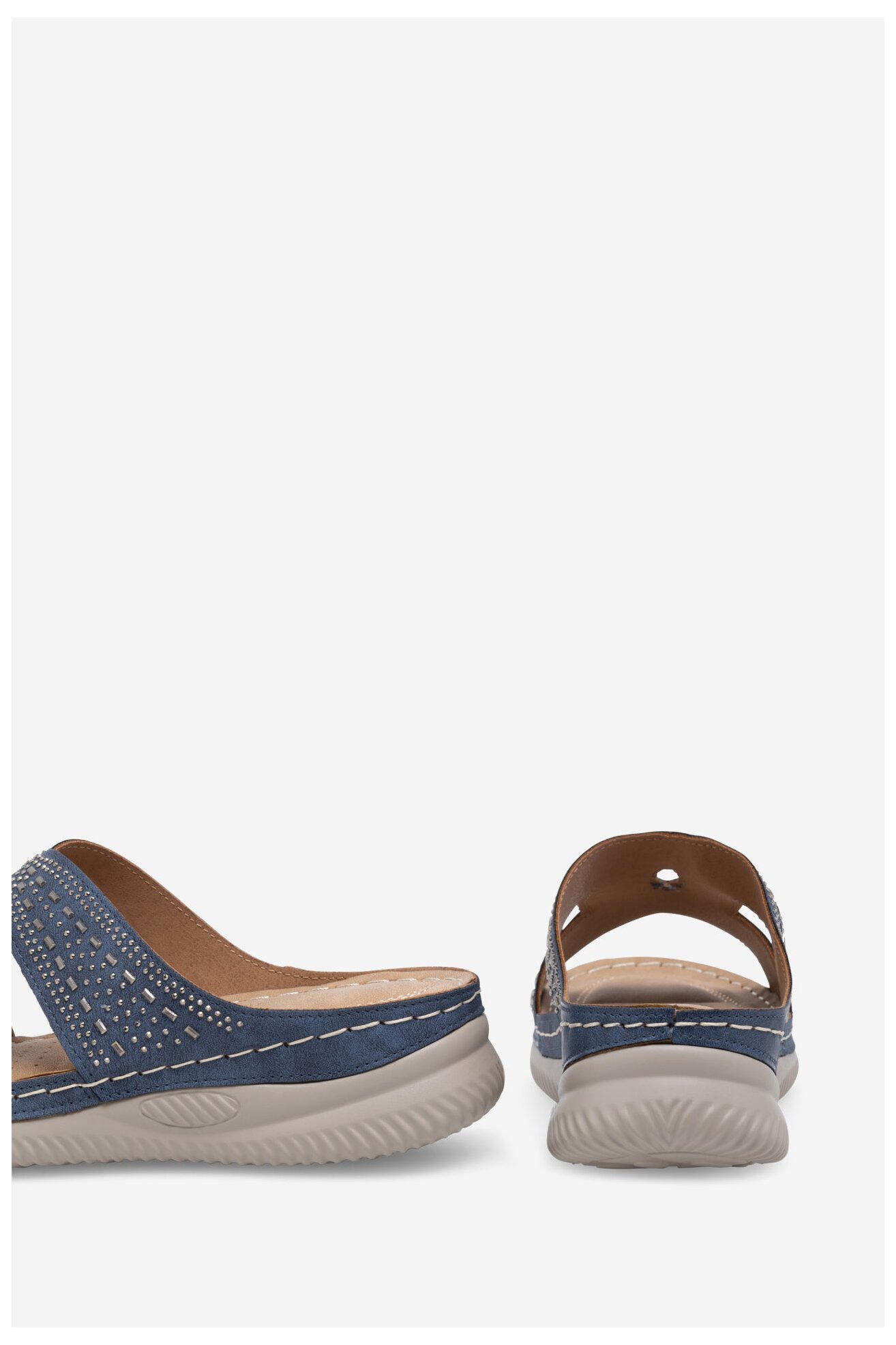 Шльопанець Clara Barson WYL05010-30 ГОЛУБИЙ