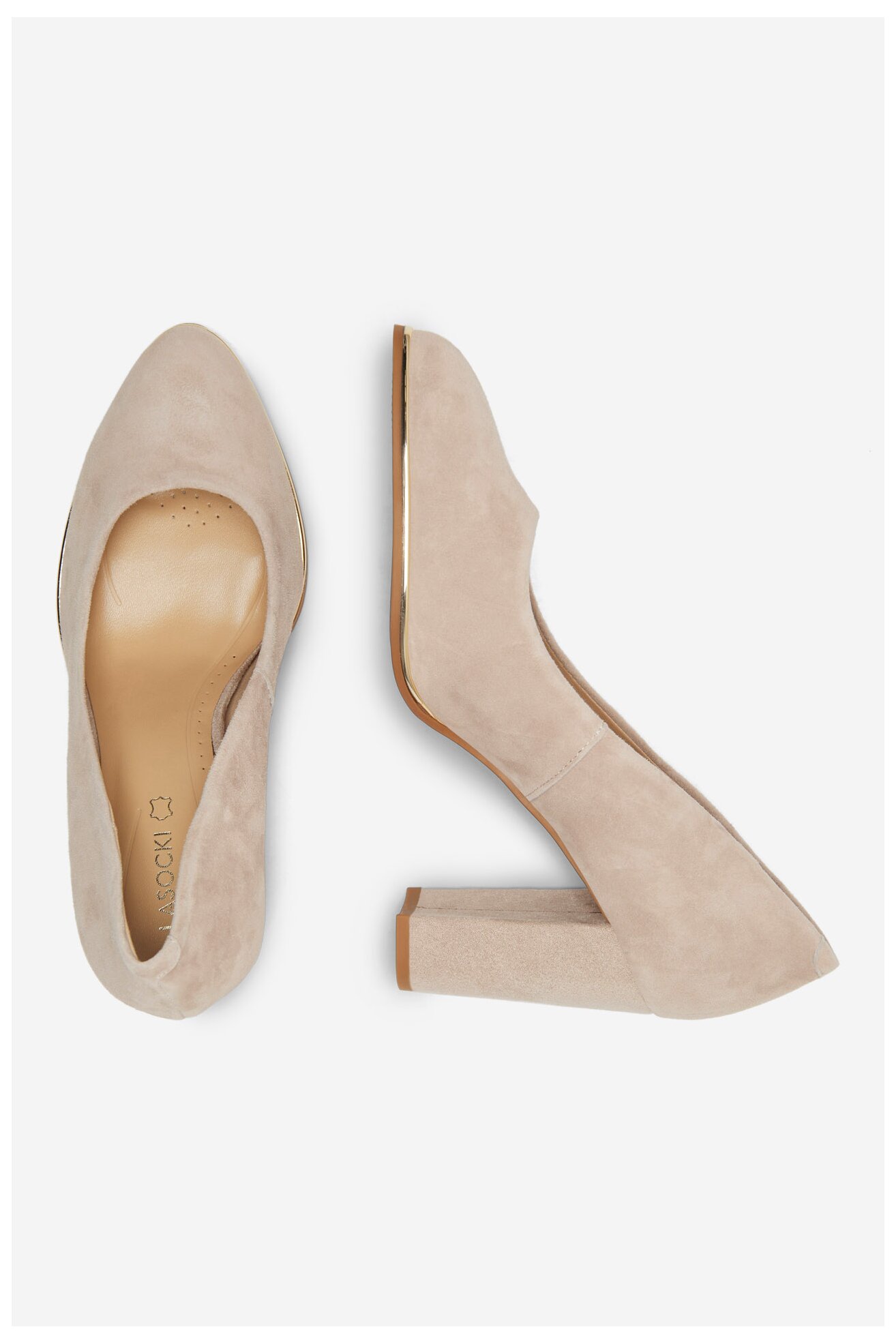 Pantofi cu toc Lasocki WYL3786-1Z BEJ