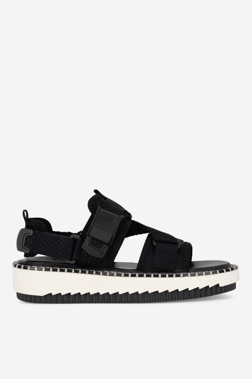 
                Badura - Sandały na platformie - 5905588478270