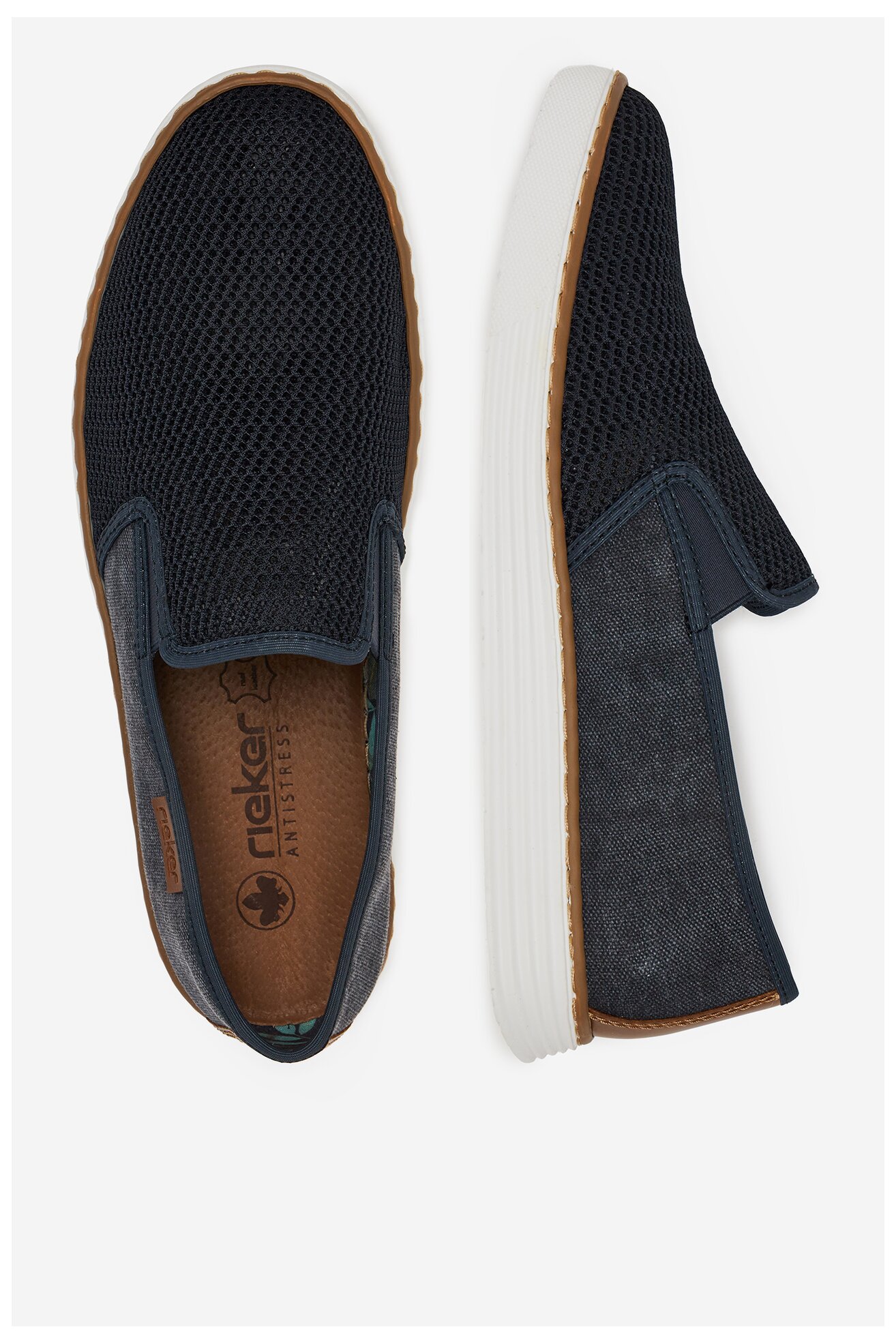 Pantofi pânză Rieker B2265-14 BLEUMARIN