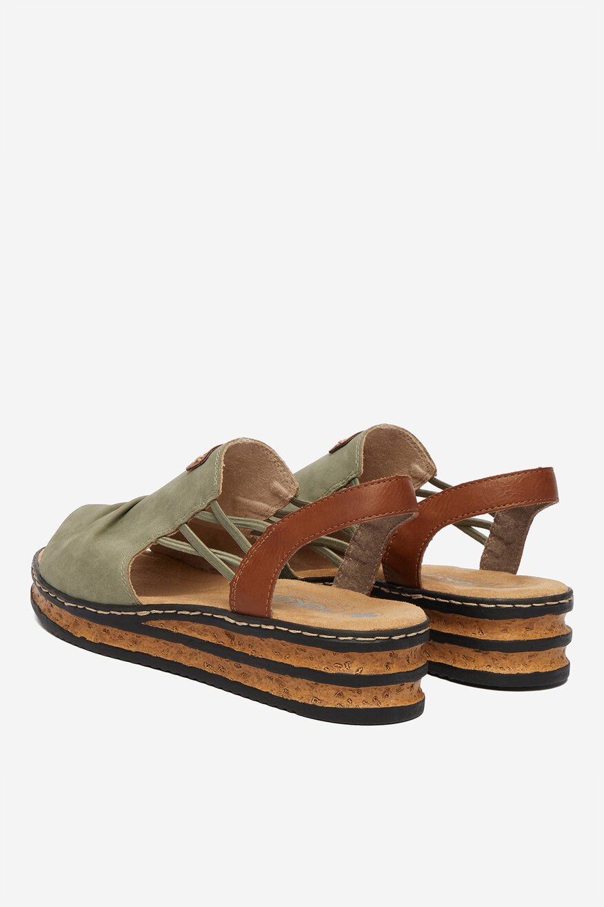 
                Сандали Rieker СВЕТЛОМАСЛИНЕН - 5906751761502