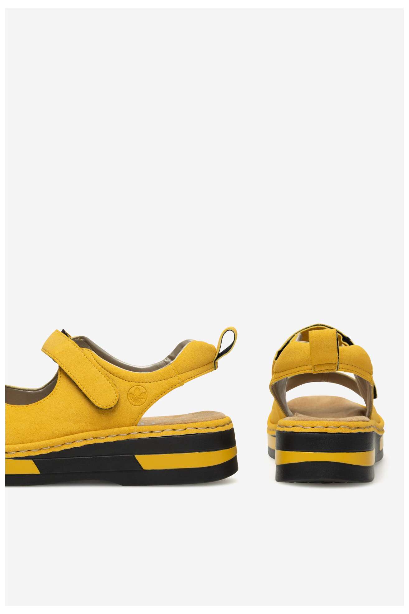 Sandały Rieker V59Q4-68 Żółty