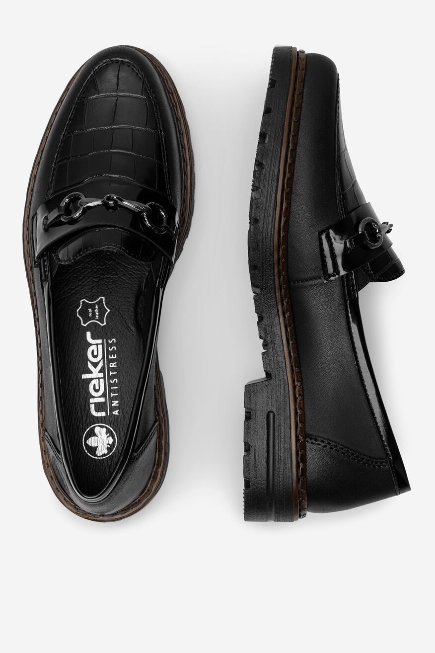 Mocasini Rieker NEGRU - 2230062959062