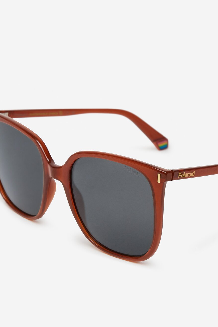 Ženske sunčane naočare Polaroid TAMNO NARANDŽASTA - 5906751047279