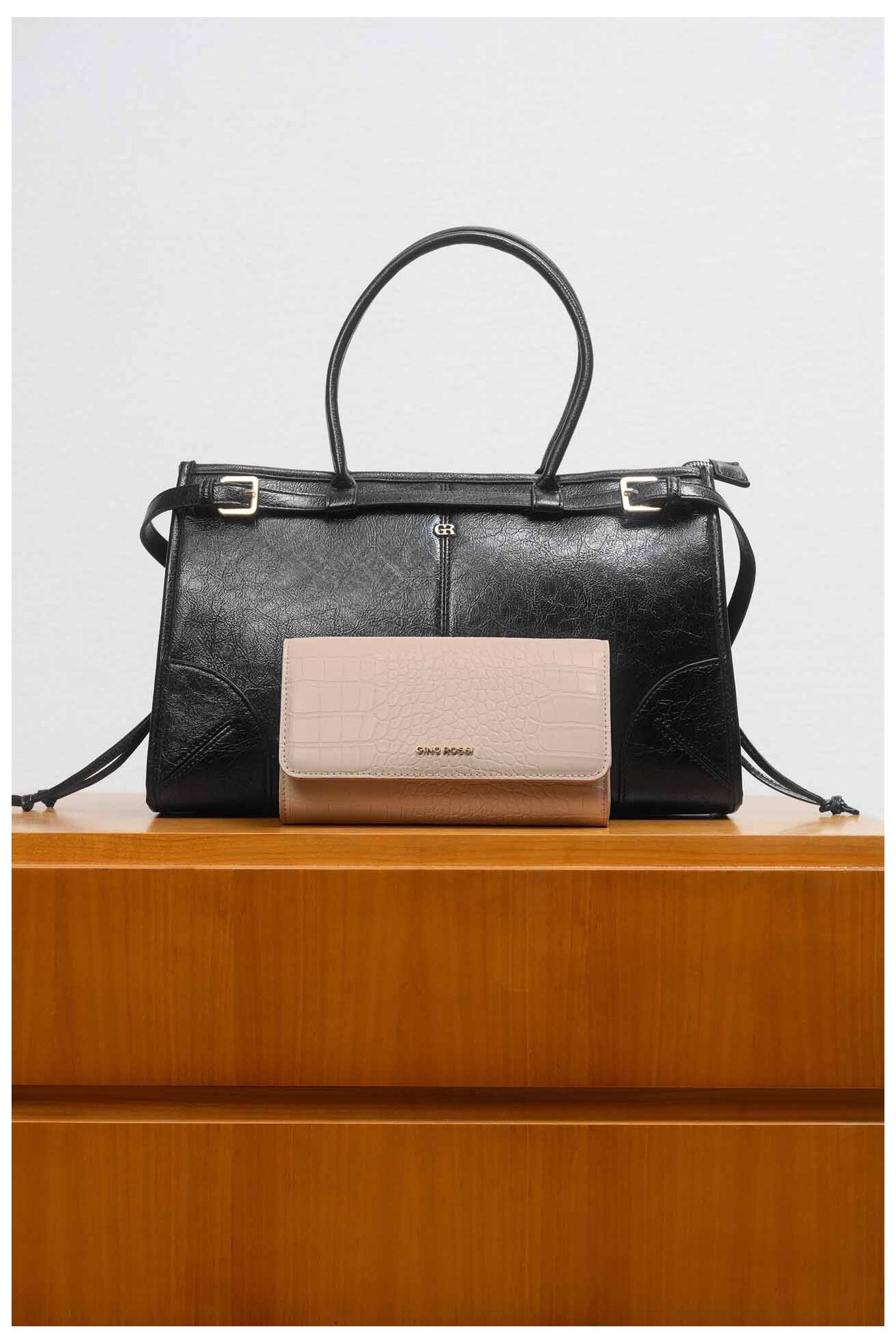 Kézitáska Gino Rossi WEN-200 FEKETE