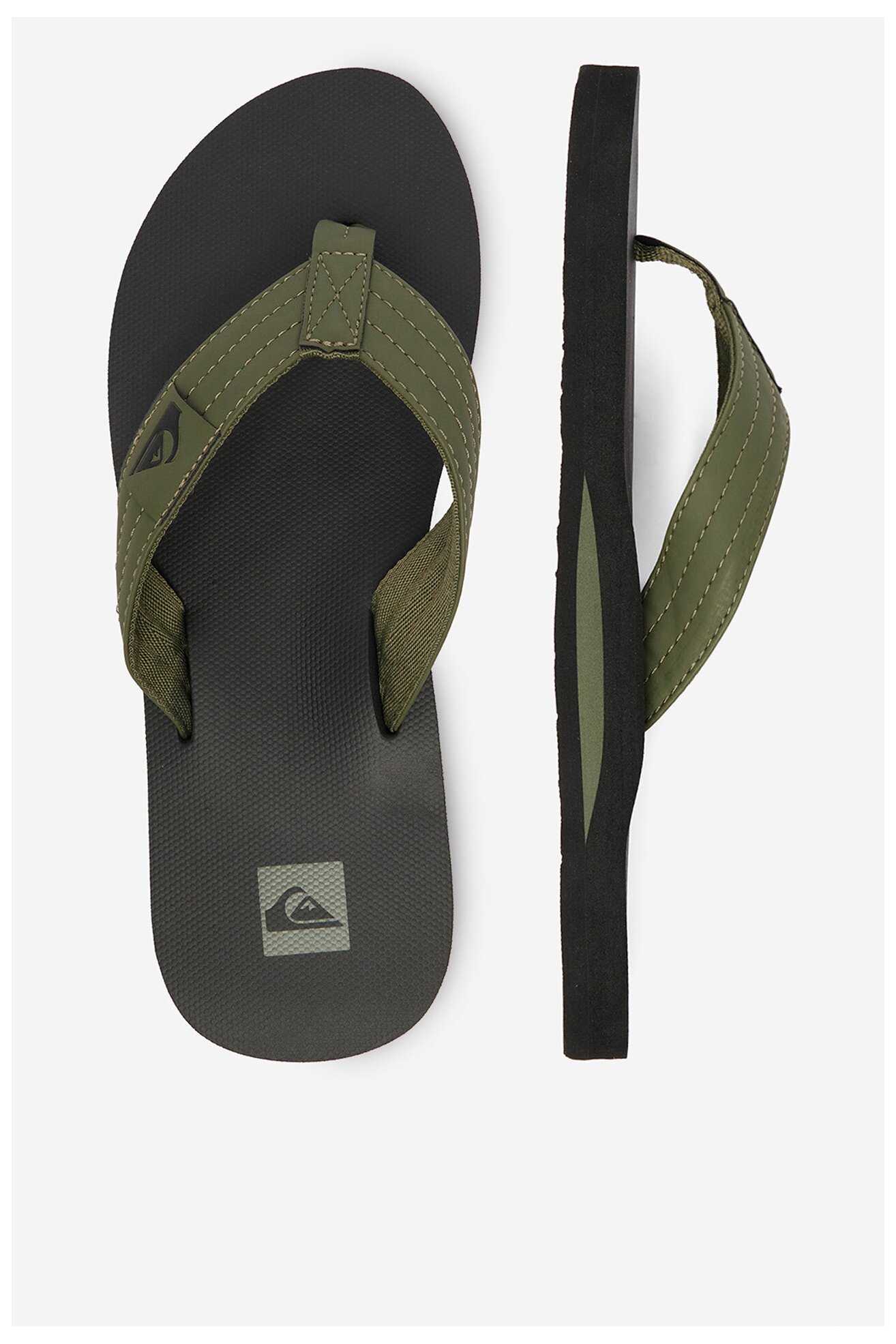 Klapki basenowe QUIKSILVER EO-DUNE CQ10036MGB Zielony