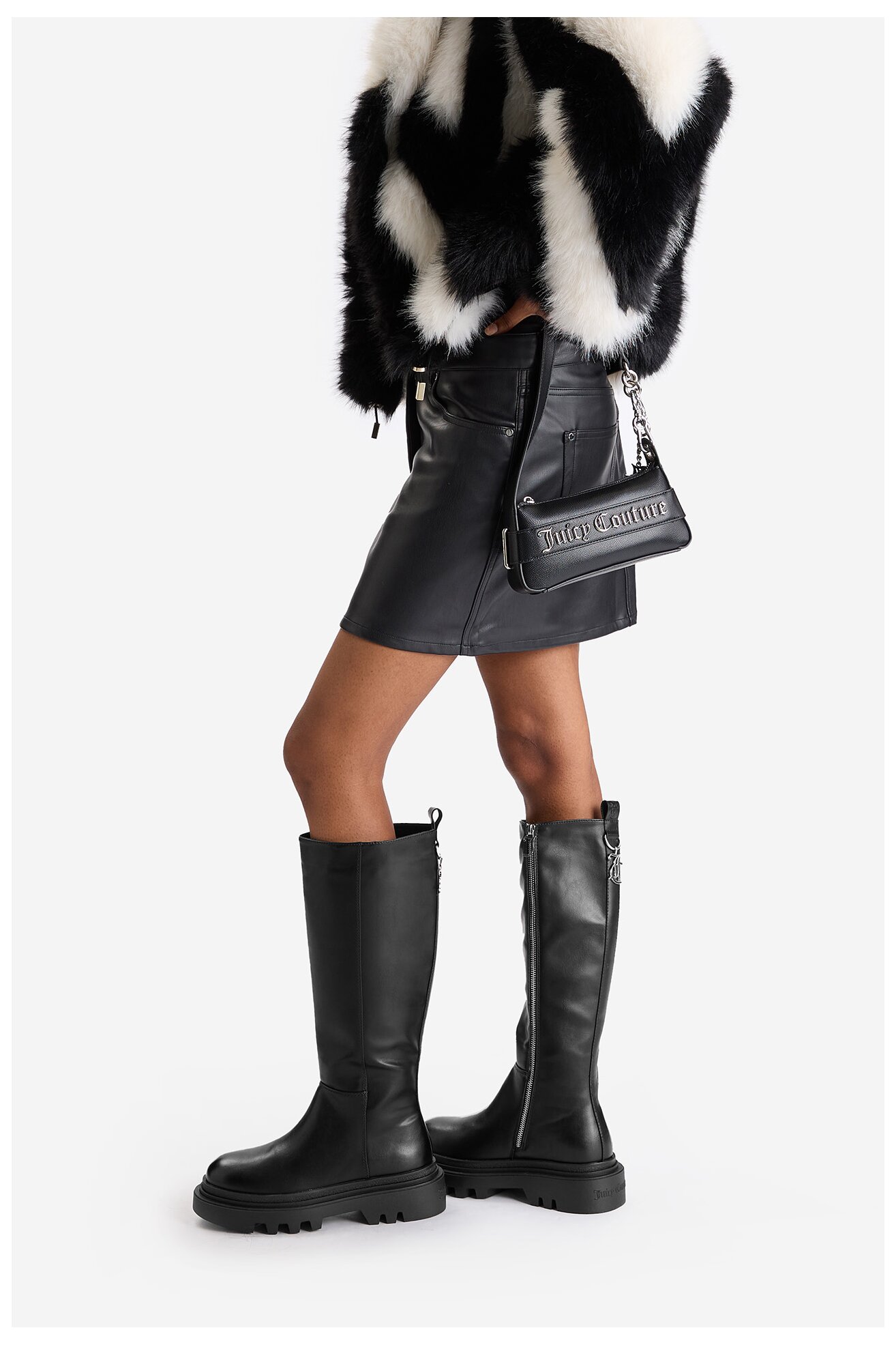 Kozaki Juicy Couture CEO-HY63020S-8 Czarny