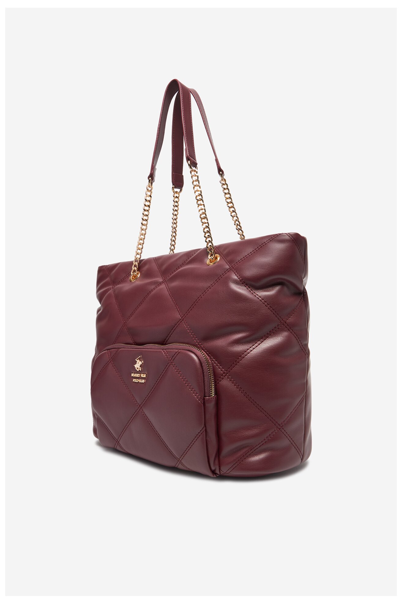 Сумка З Ремінцем Beverly Hills Polo Club CEO-BHPC-C-010-08 БОРДОВИЙ