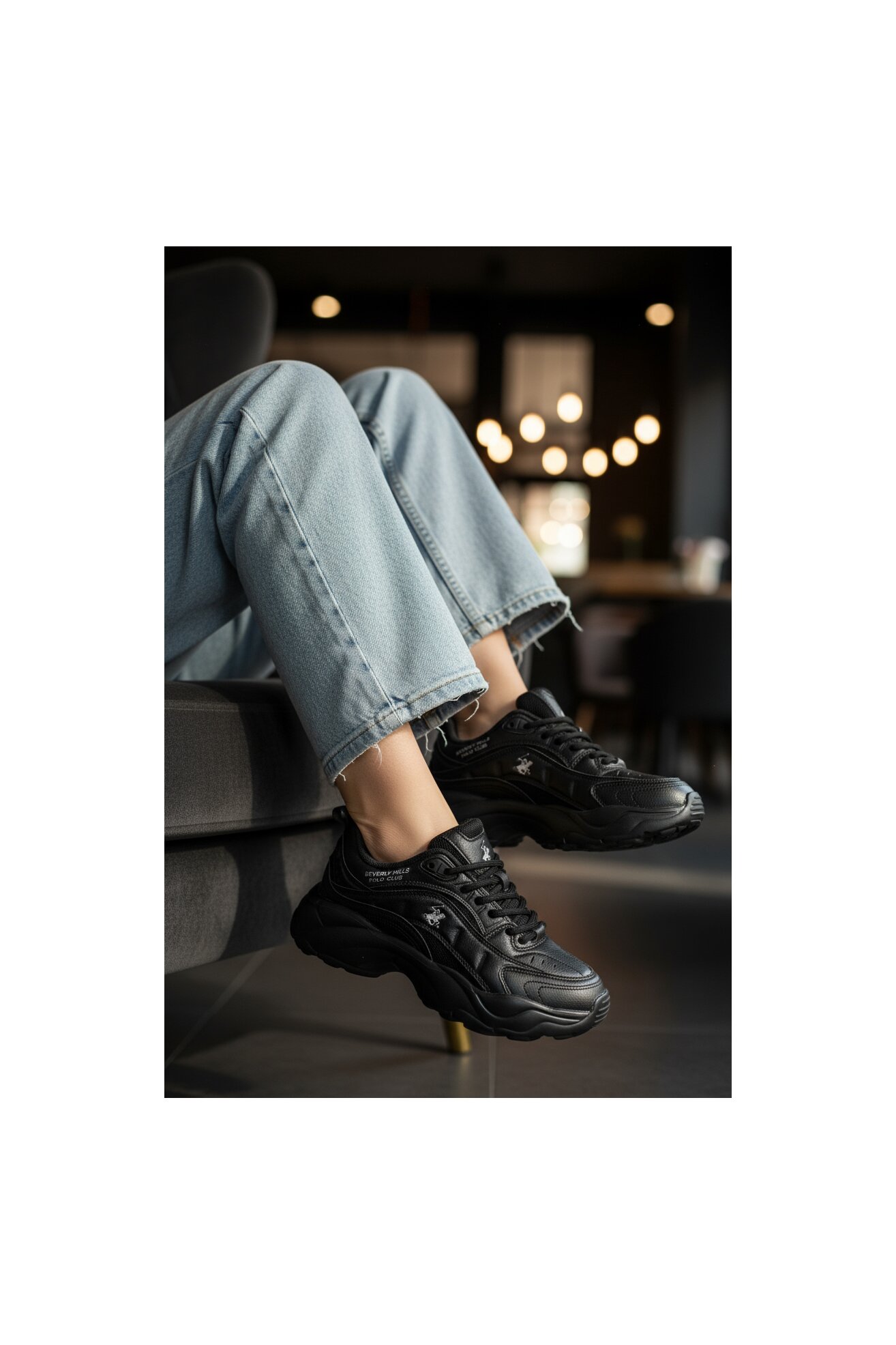 Кросівки Beverly Hills Polo Club CEO-V12-1099 ЧОРНИЙ