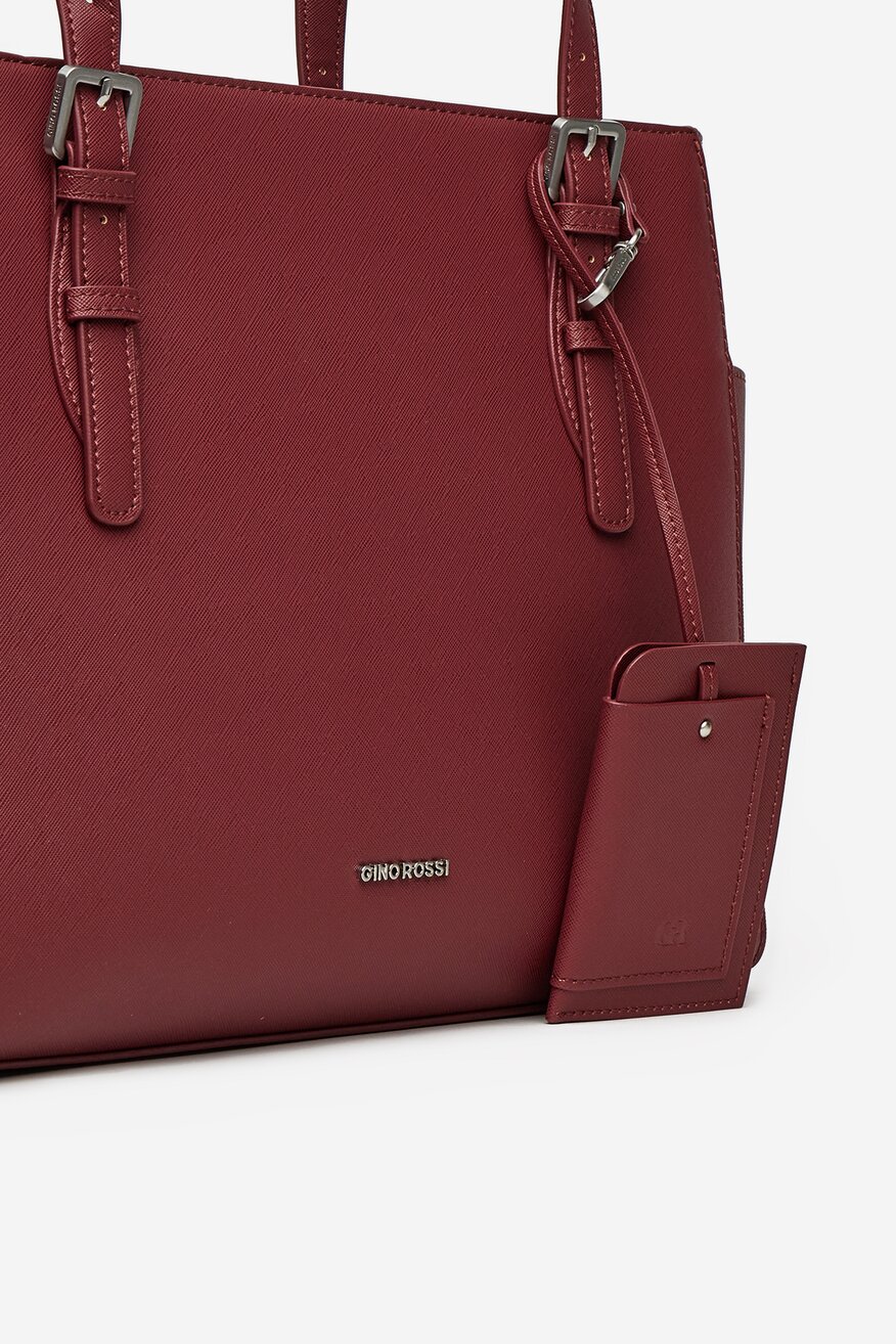 Kézitáska Gino Rossi BORDÓ - 5904862882826