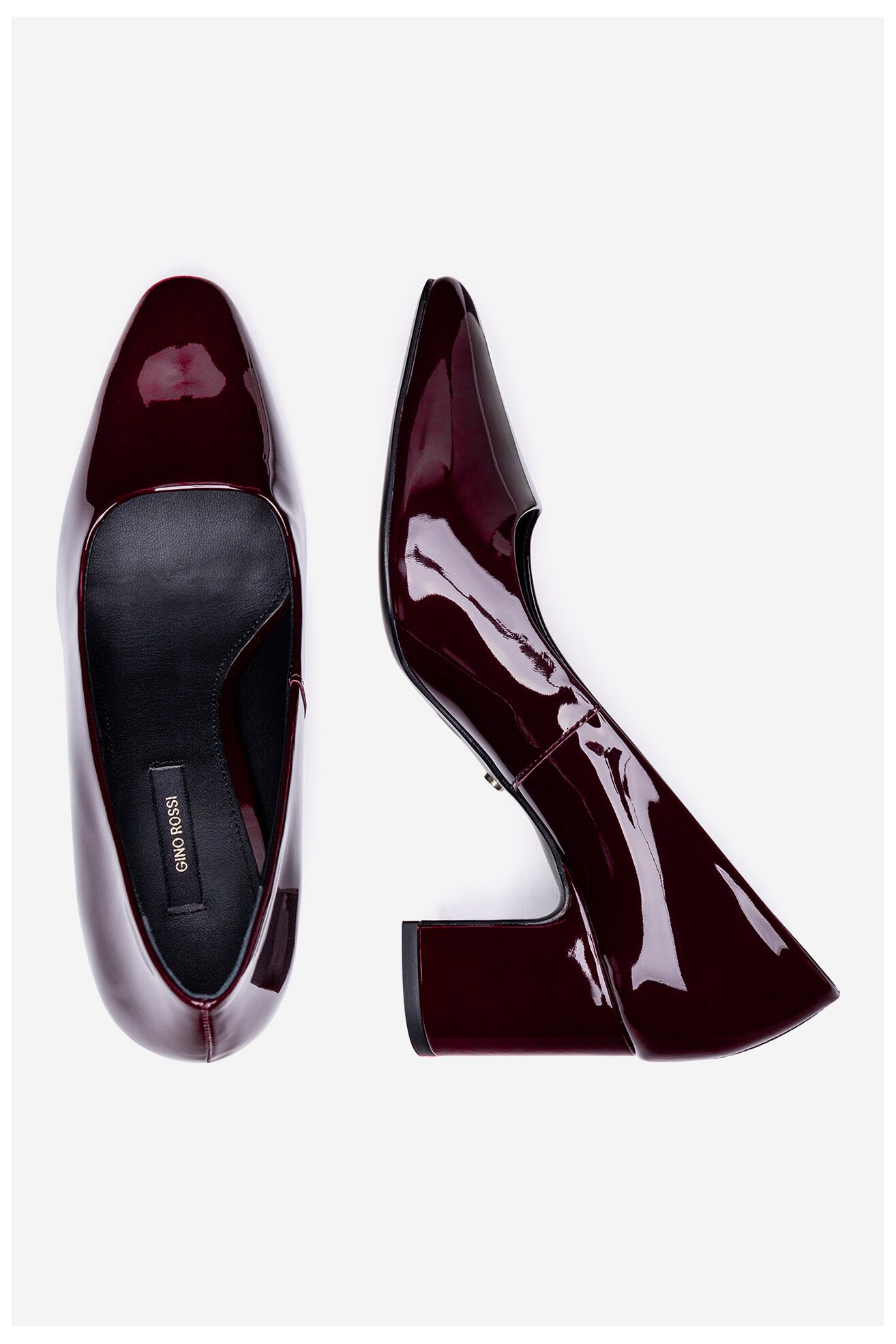 Елегантни обувки Gino Rossi ROSA-115998 БОРДО