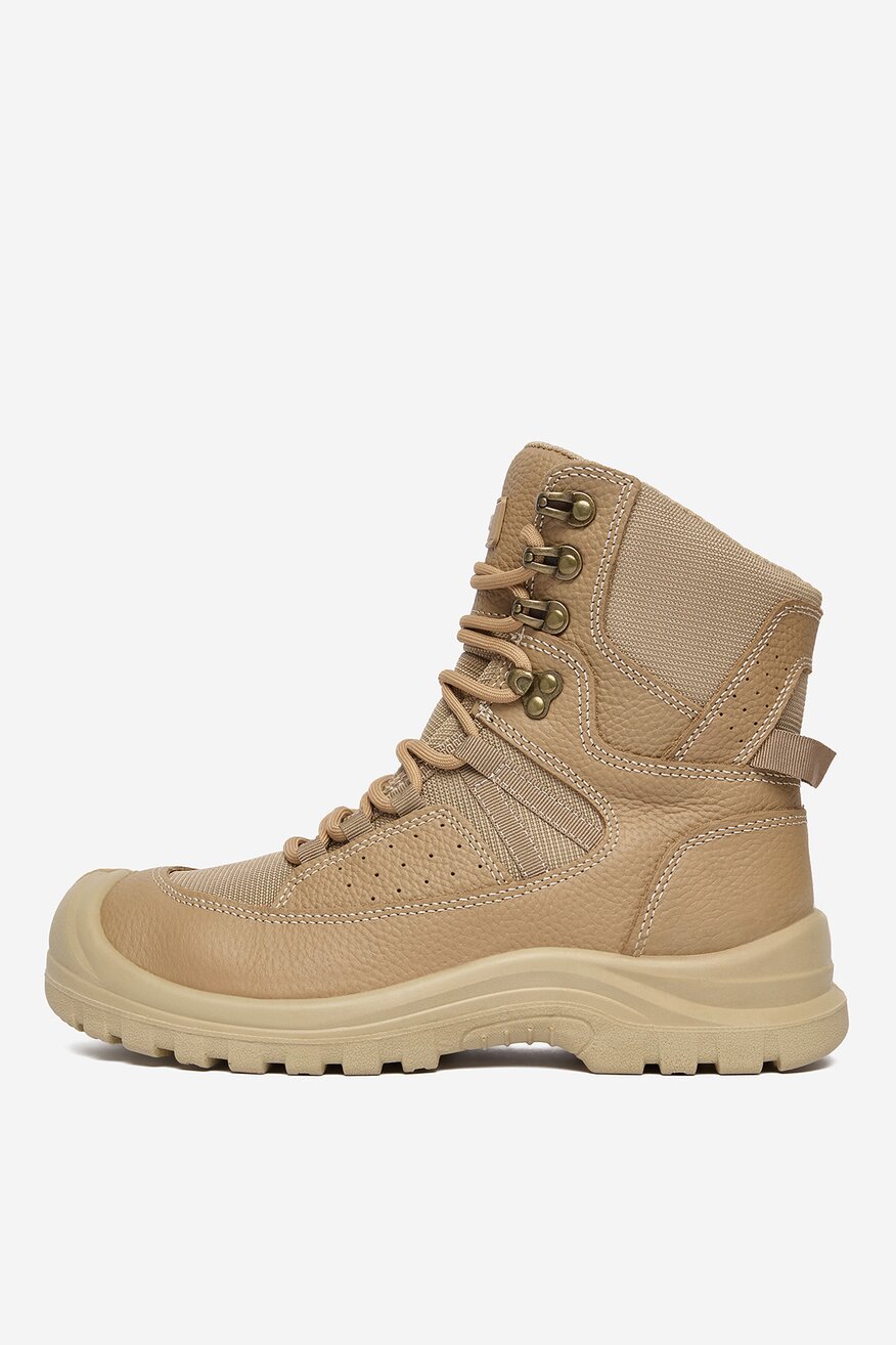 
                HUNTER - Skórzane trzewiki sznurowane - 5906751204030