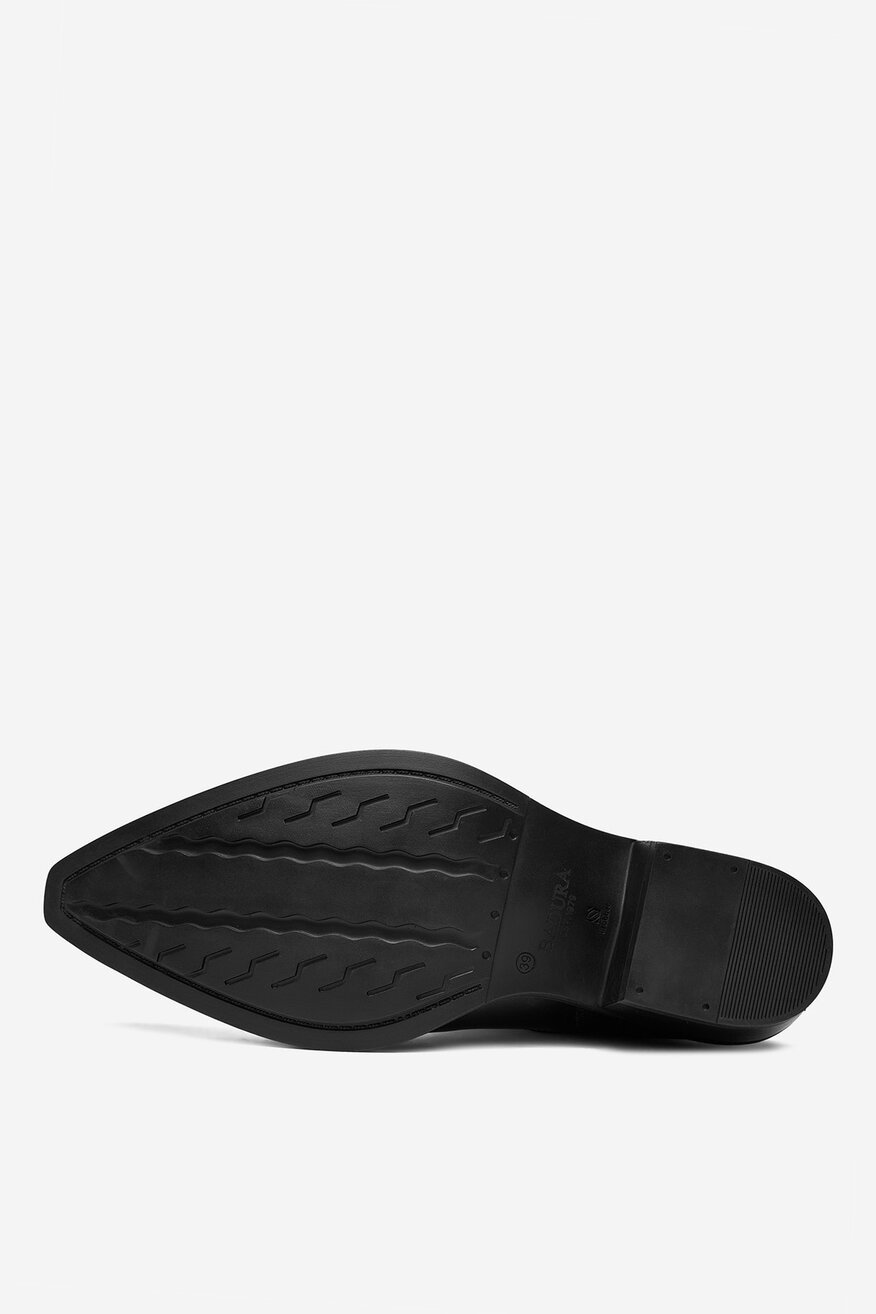 Badura - Kozaki skórzane - 5906751388587