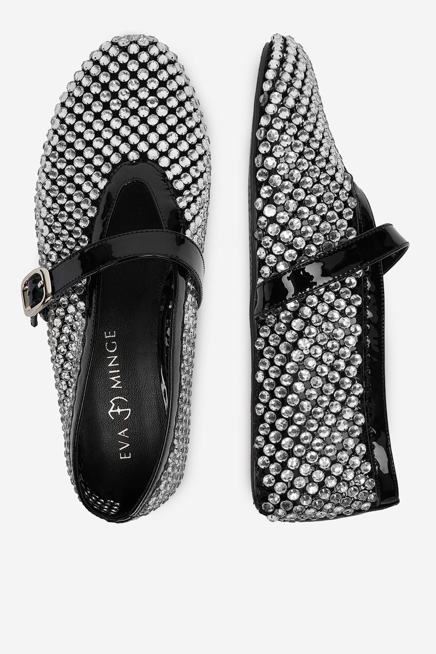 EVA MINGE - Baleriny skórzane - 5906751285053