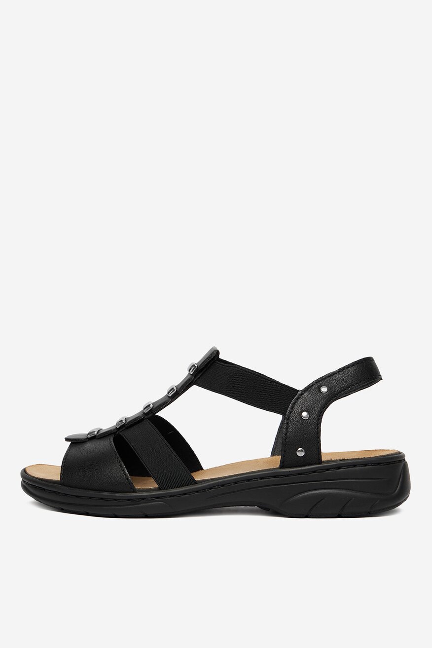 
                Rieker - Sandały skórzane - 5906751763209