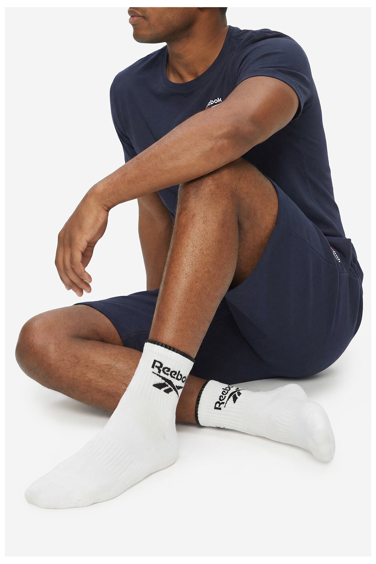 Skarpetki Reebok R0362-SS24 (3-PACK) Biały