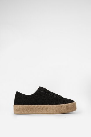 Espadrile DeeZee WSK1576-14 CRNA