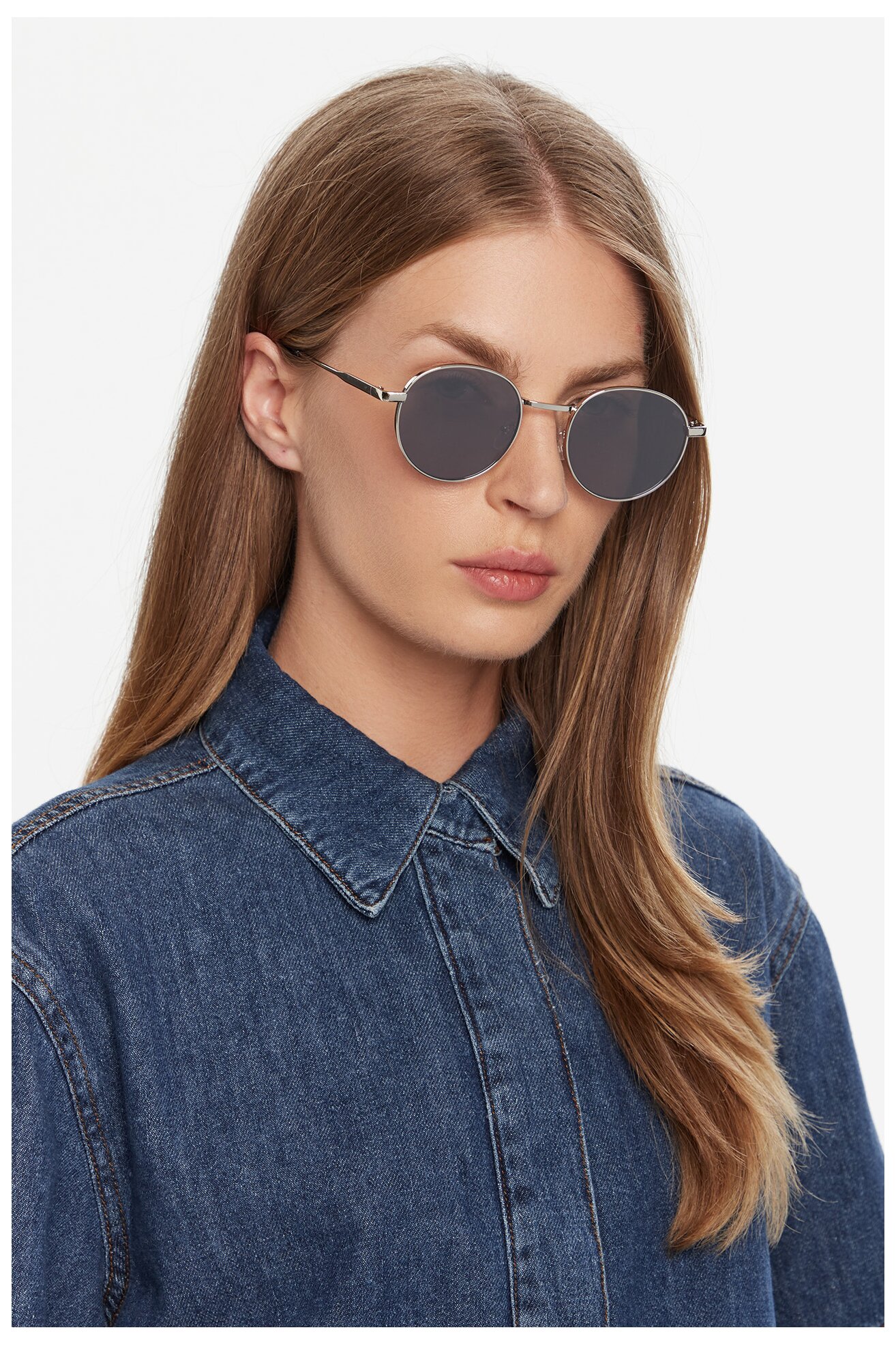 Okulary damskie Jenny 4WF-017-SS25 Srebrny