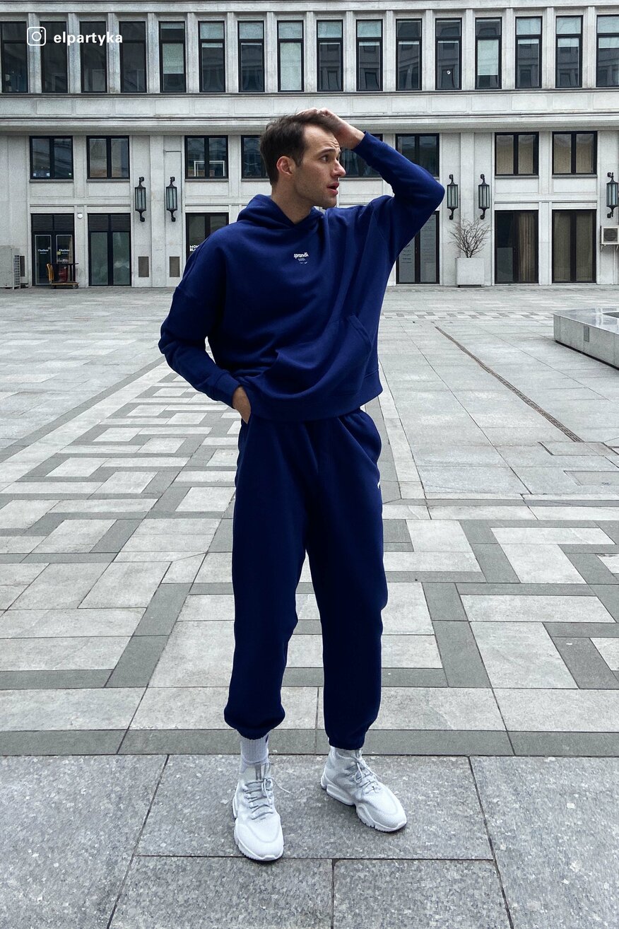 
                Sprandi - Spodnie dresowe granatowe - 2230020928208